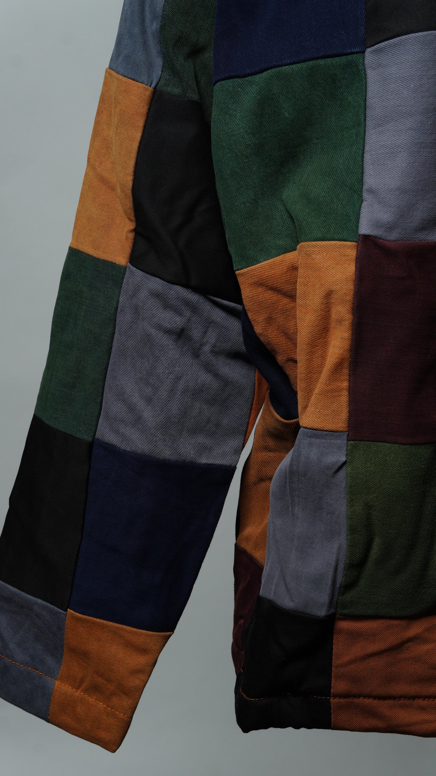 Upcycled Patchwork Jacket Size M
