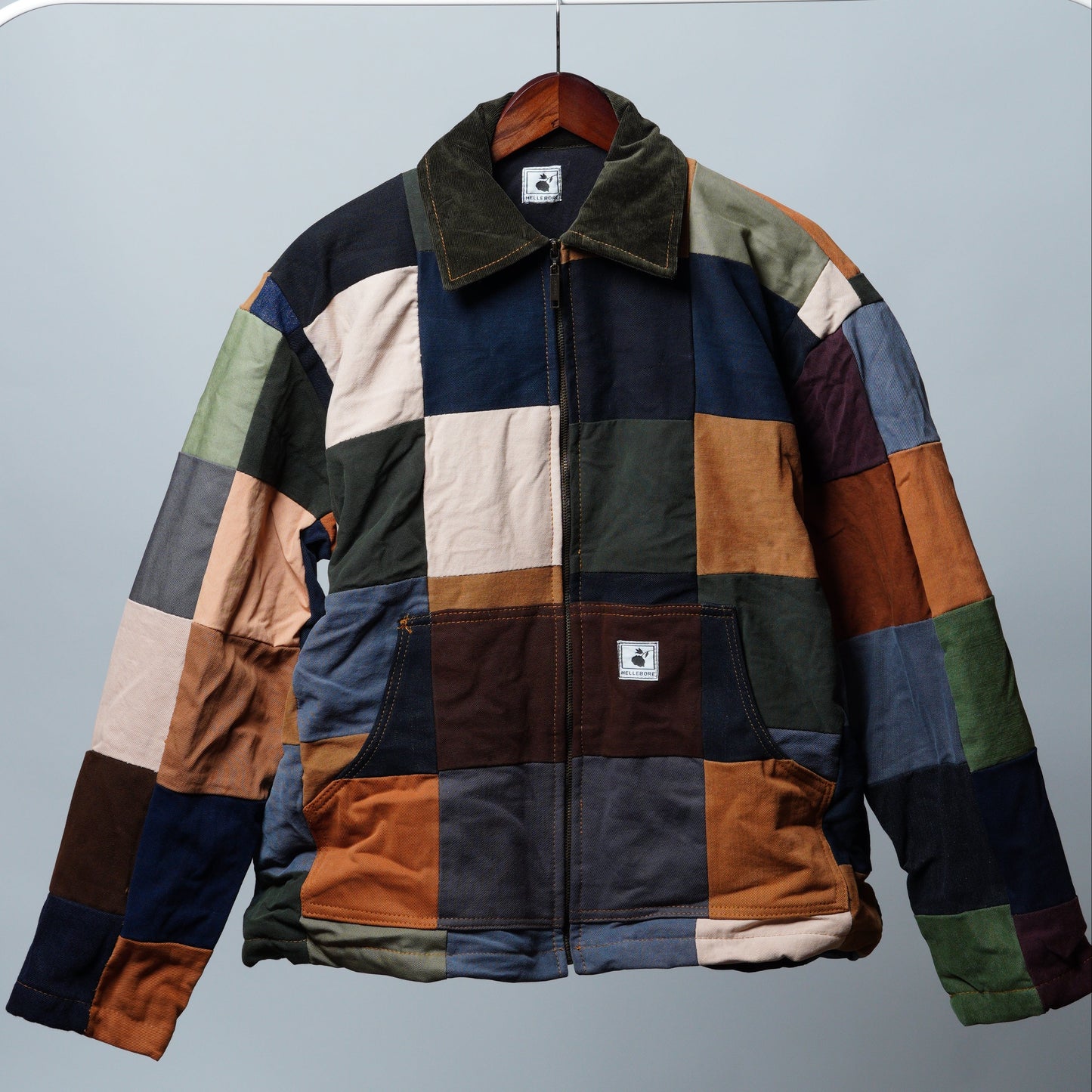 Upcycled Patchwork Jacket Size M