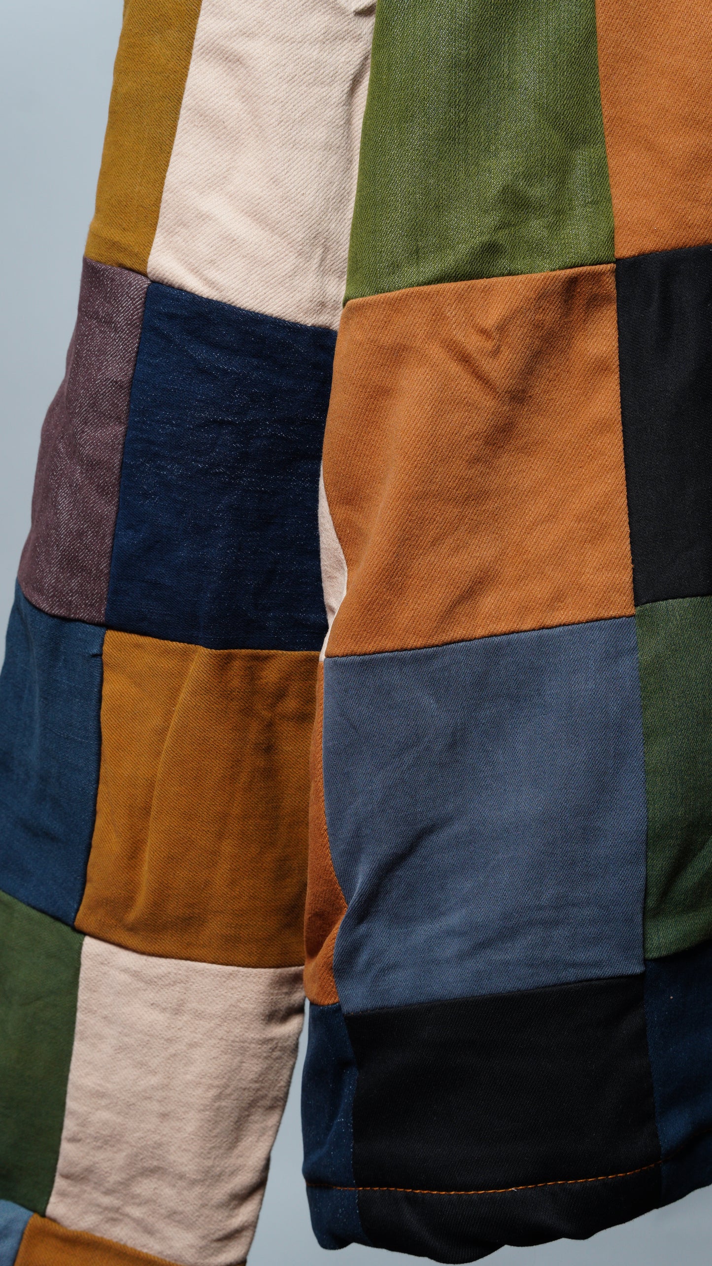 Upcycled Patchwork Jacket Size XL