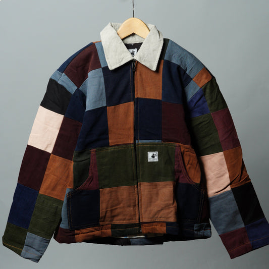 Upcycled Patchwork Jacket Size S