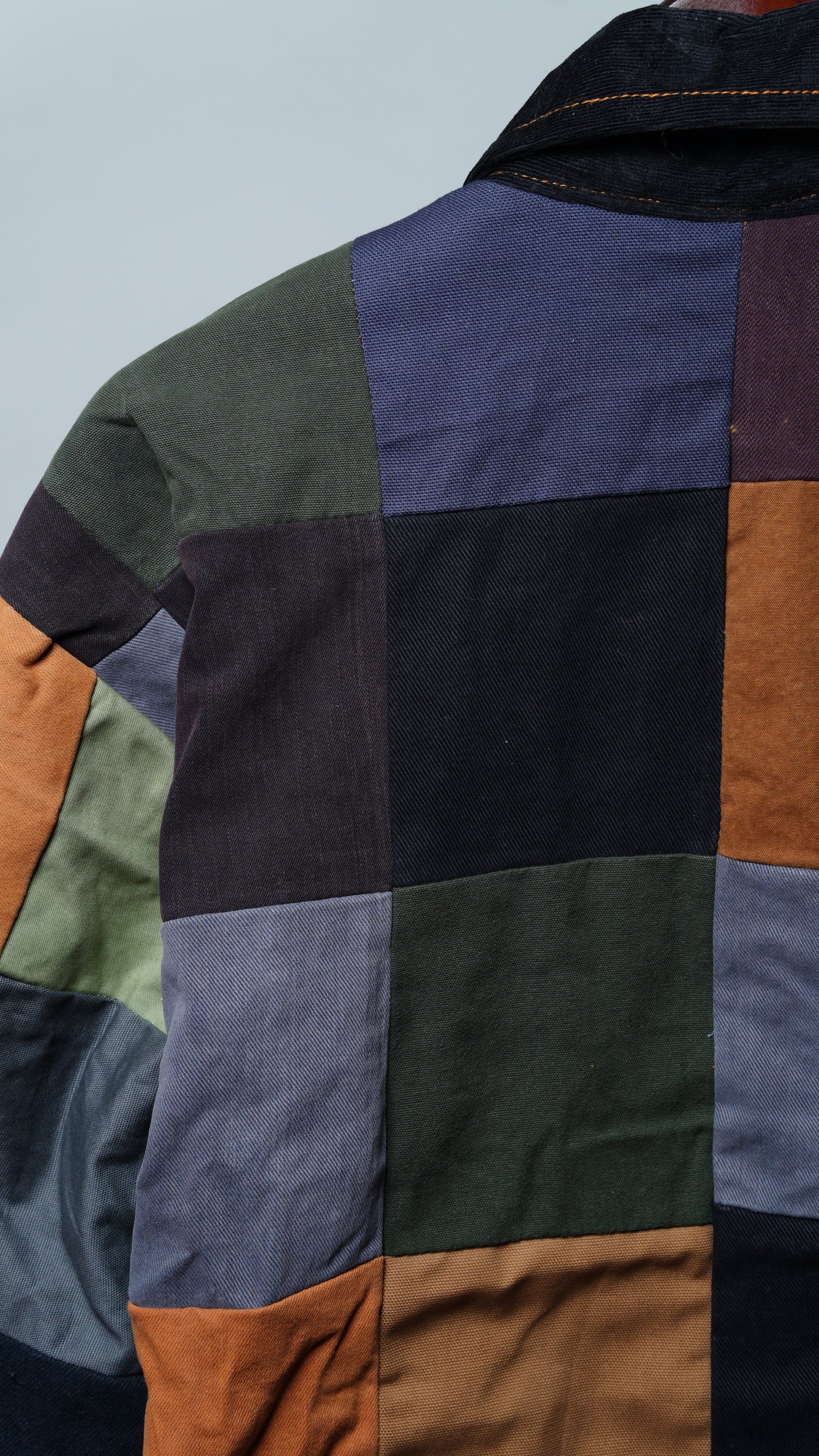 Upcycled Patchwork Jacket Size M