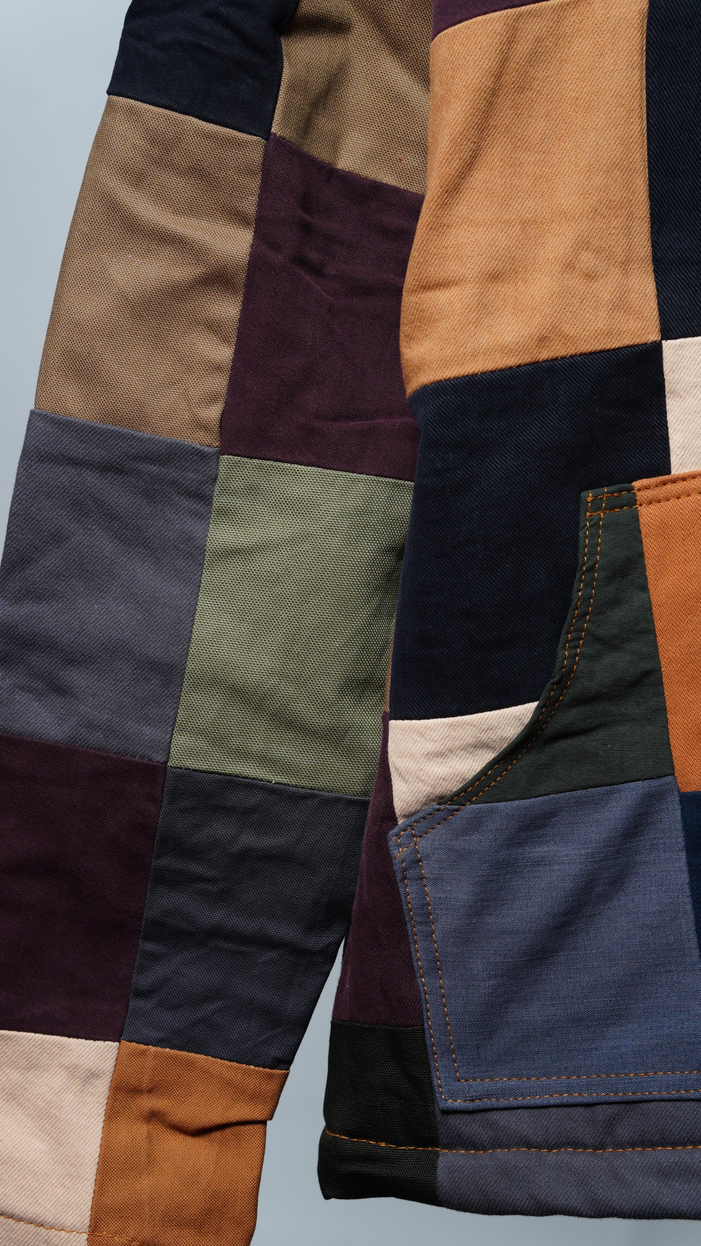 Upcycled Patchwork Jacket Size L