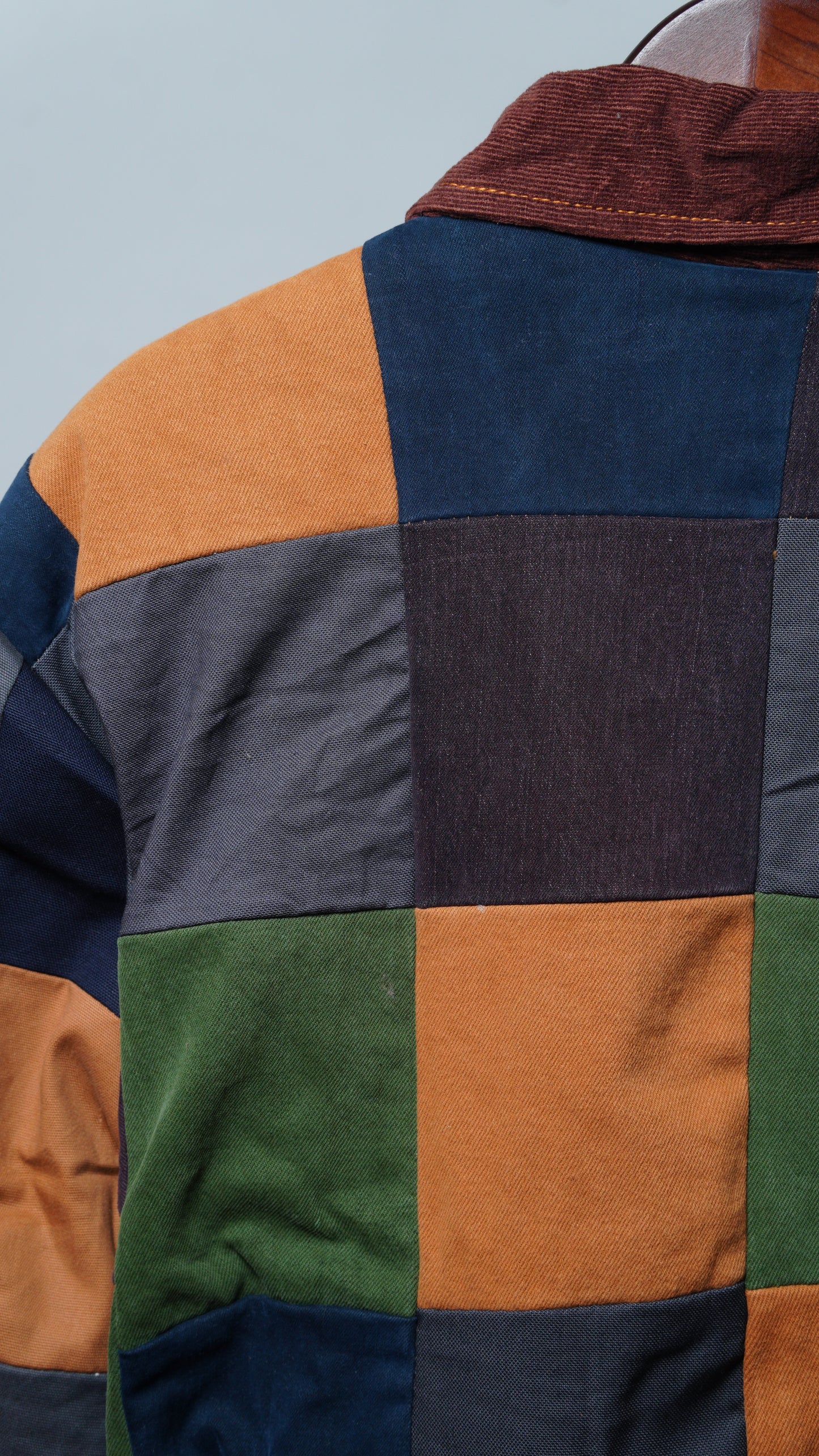 Upcycled Patchwork Jacket Size L