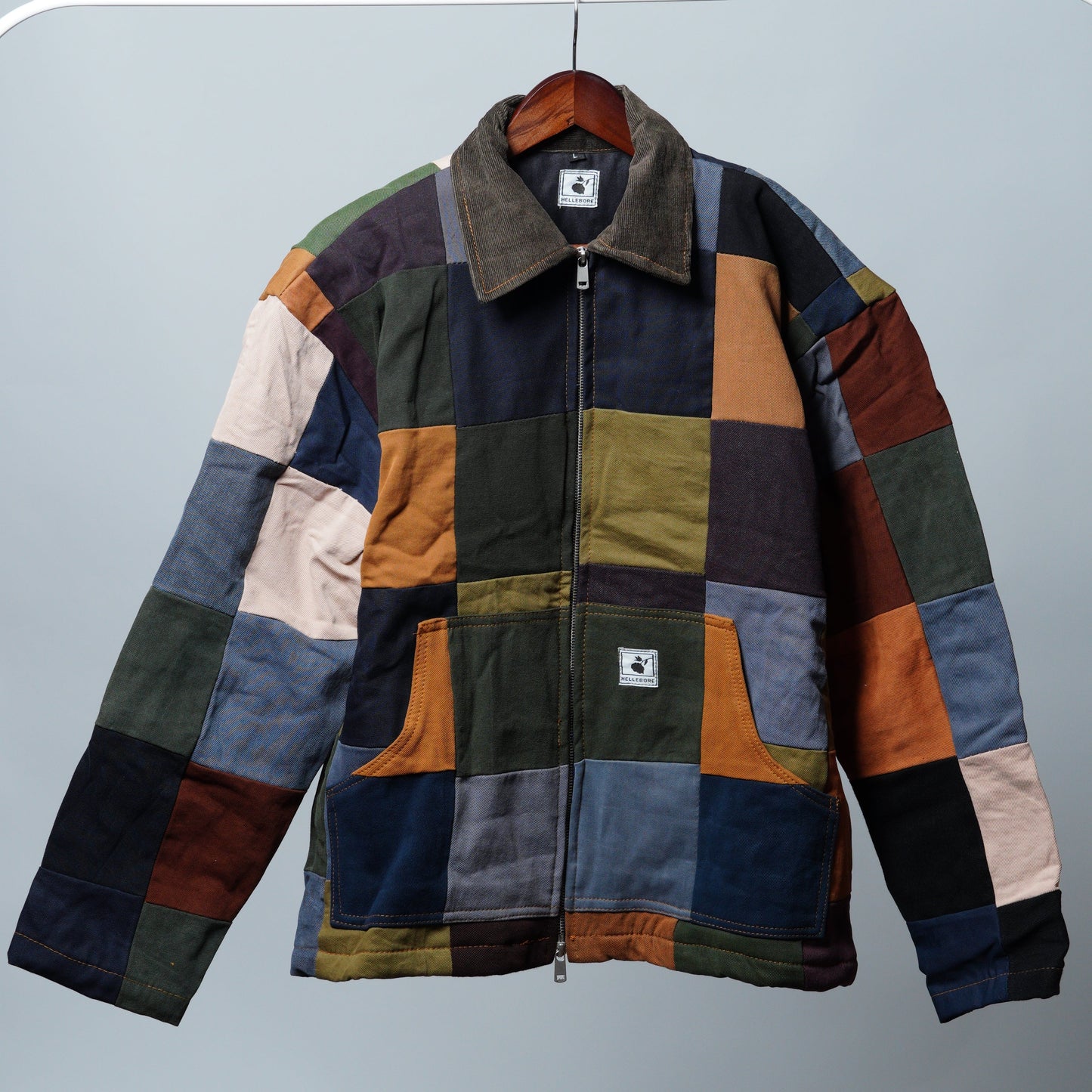 Upcycled Patchwork Jacket Size L