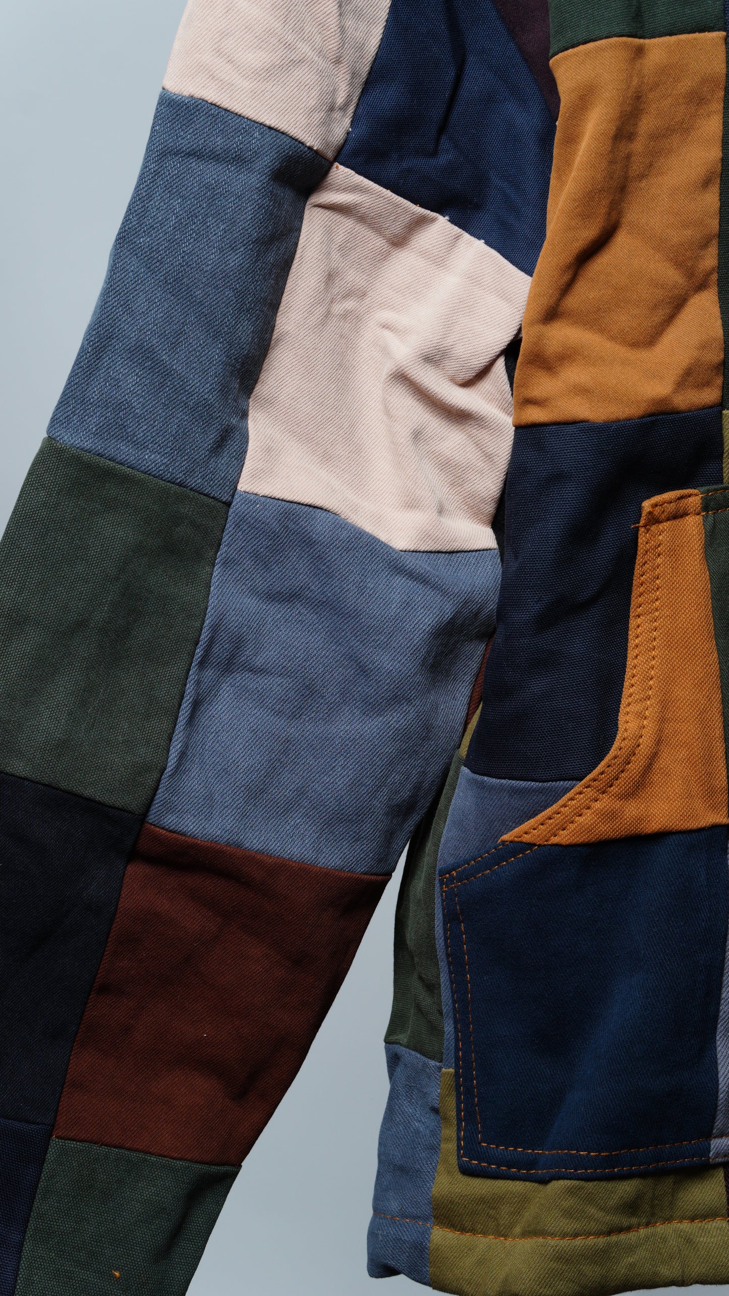 Upcycled Patchwork Jacket Size L