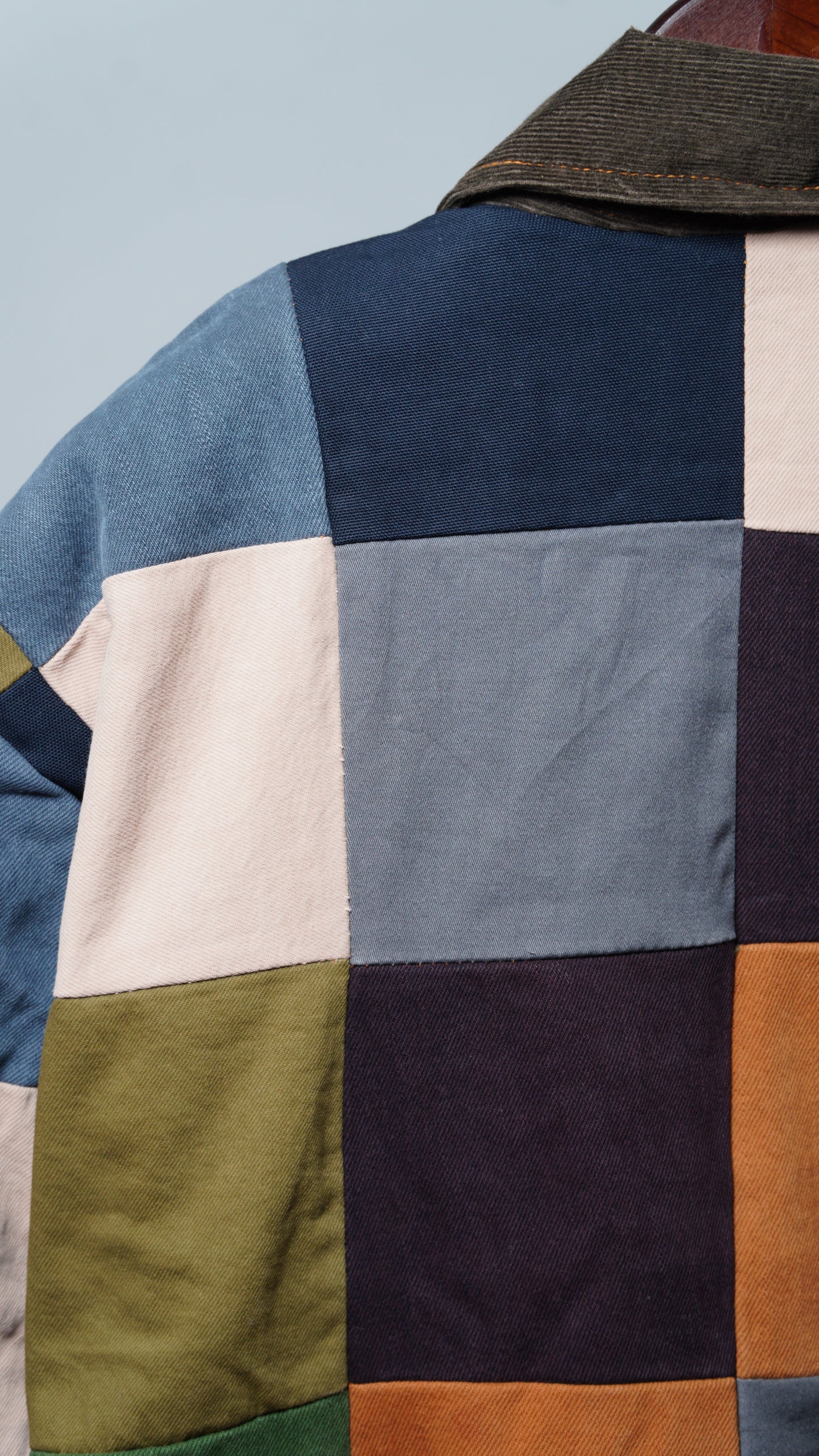 Upcycled Patchwork Jacket Size L