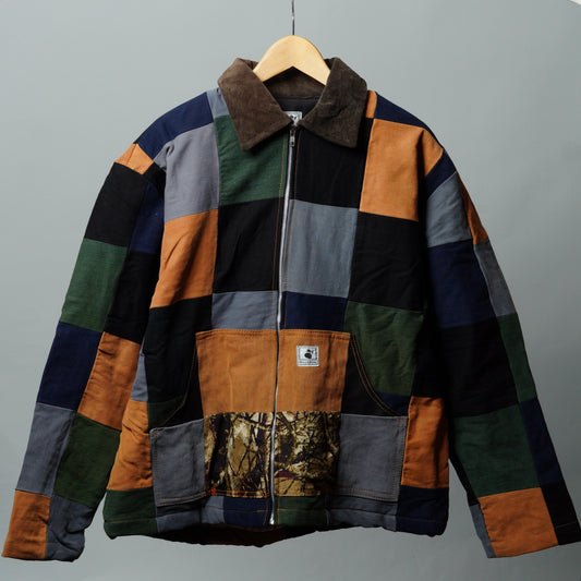 Upcycled Patchwork Jacket Size L