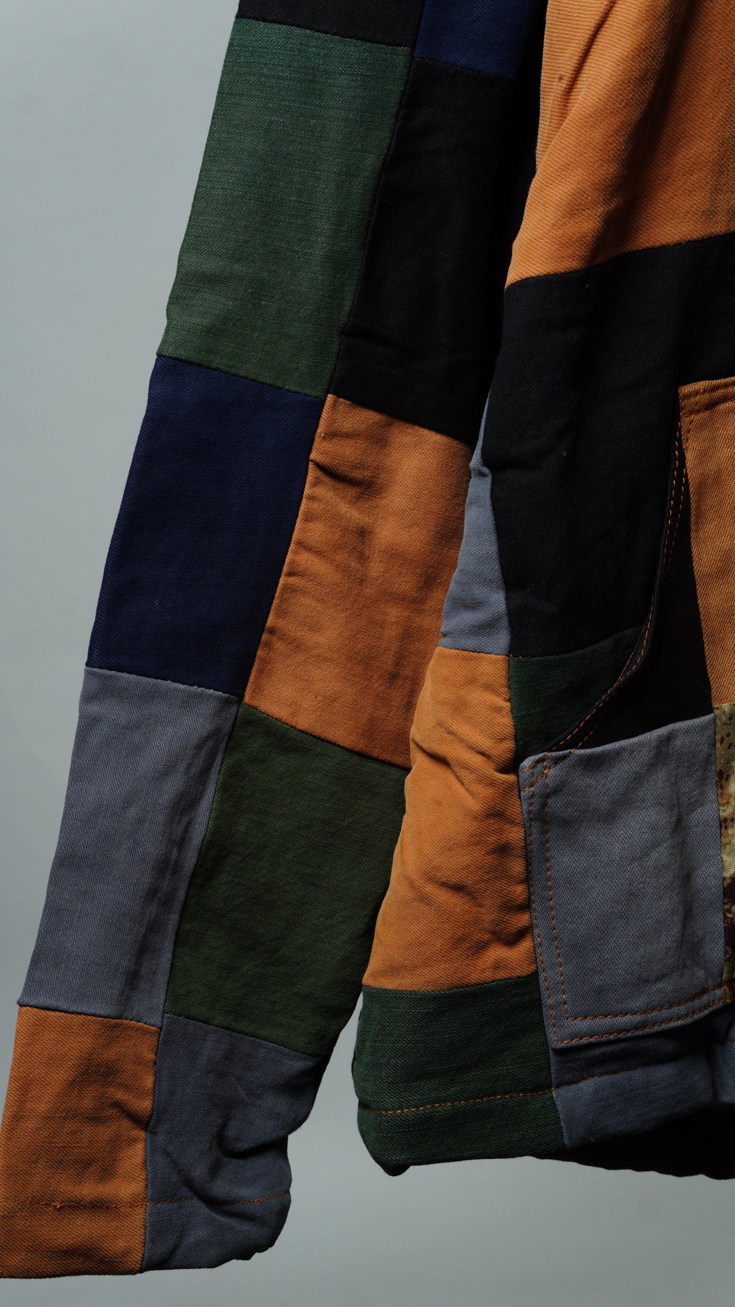 Upcycled Patchwork Jacket Size L