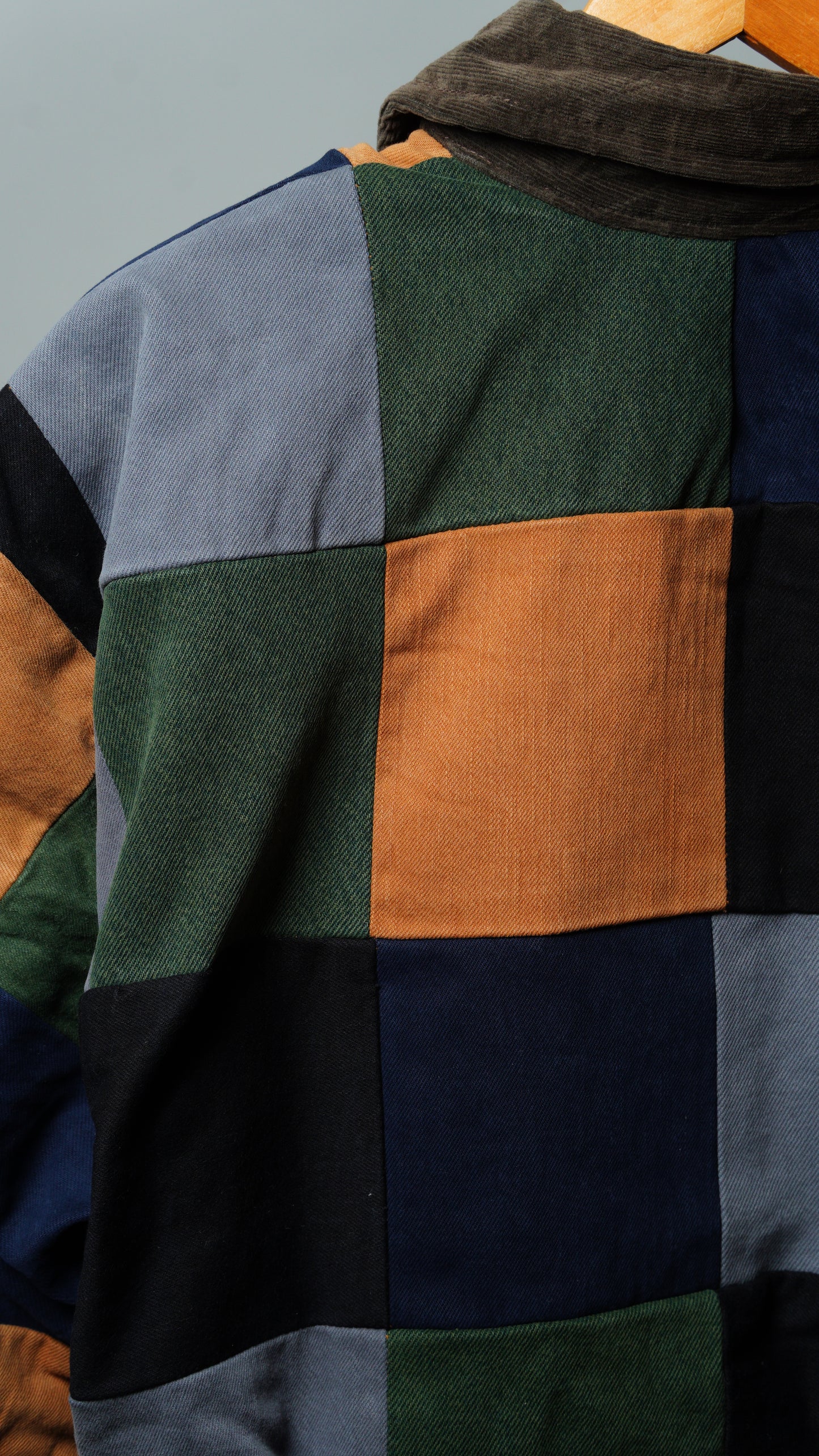 Upcycled Patchwork Jacket Size L