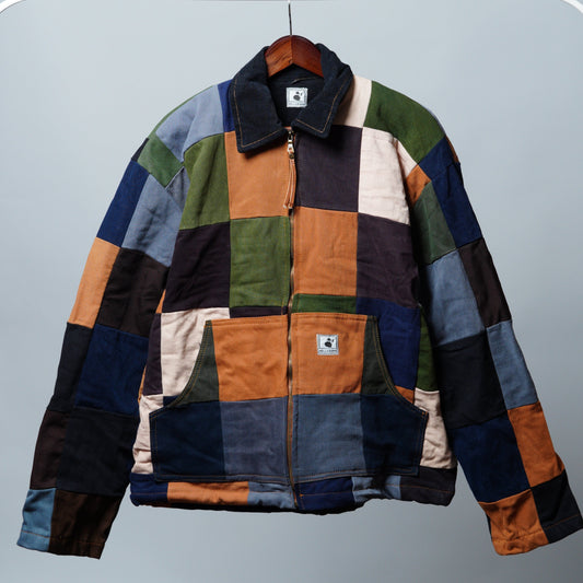 Upcycled Patchwork Jacket Size L