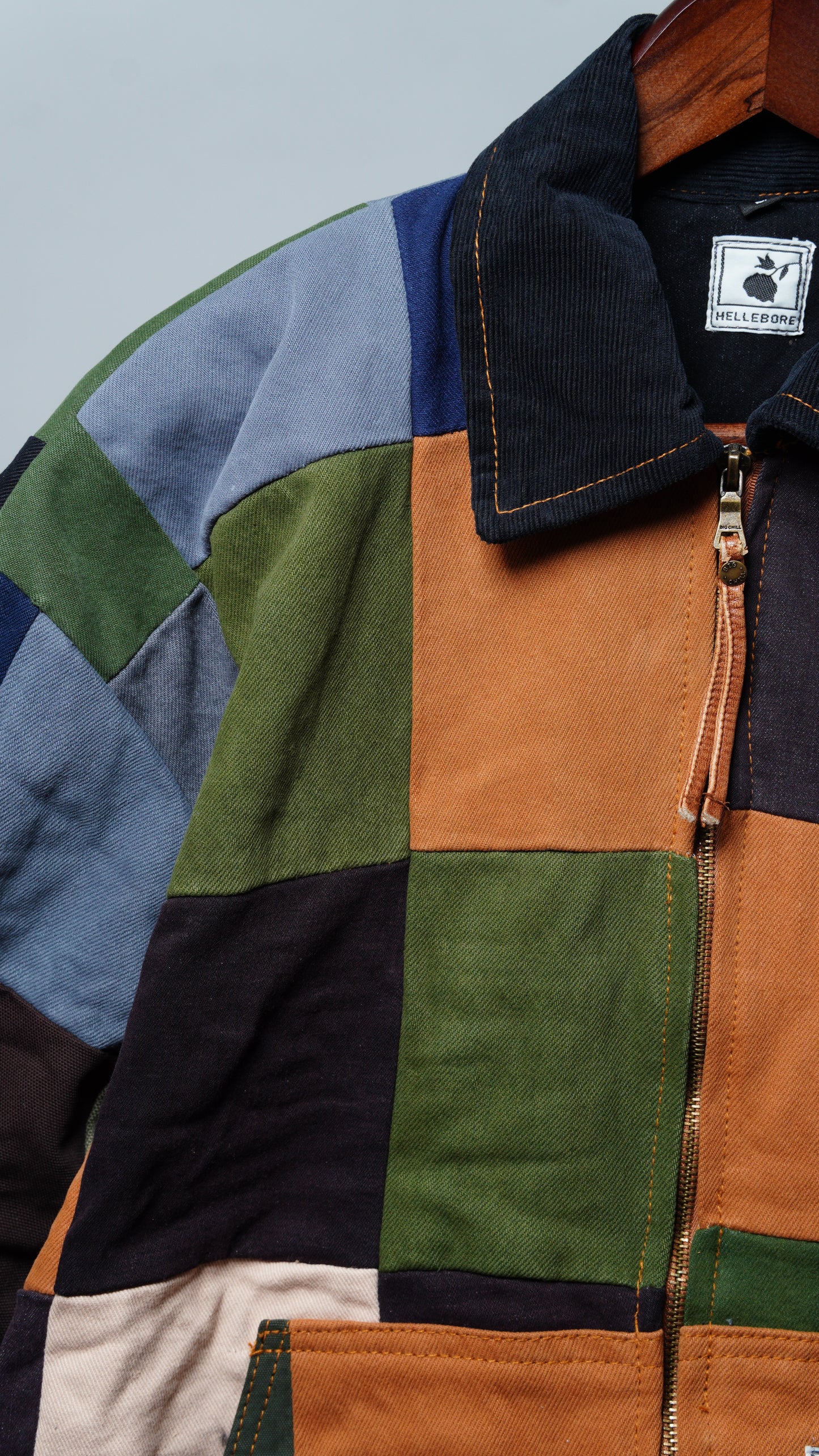 Upcycled Patchwork Jacket Size L