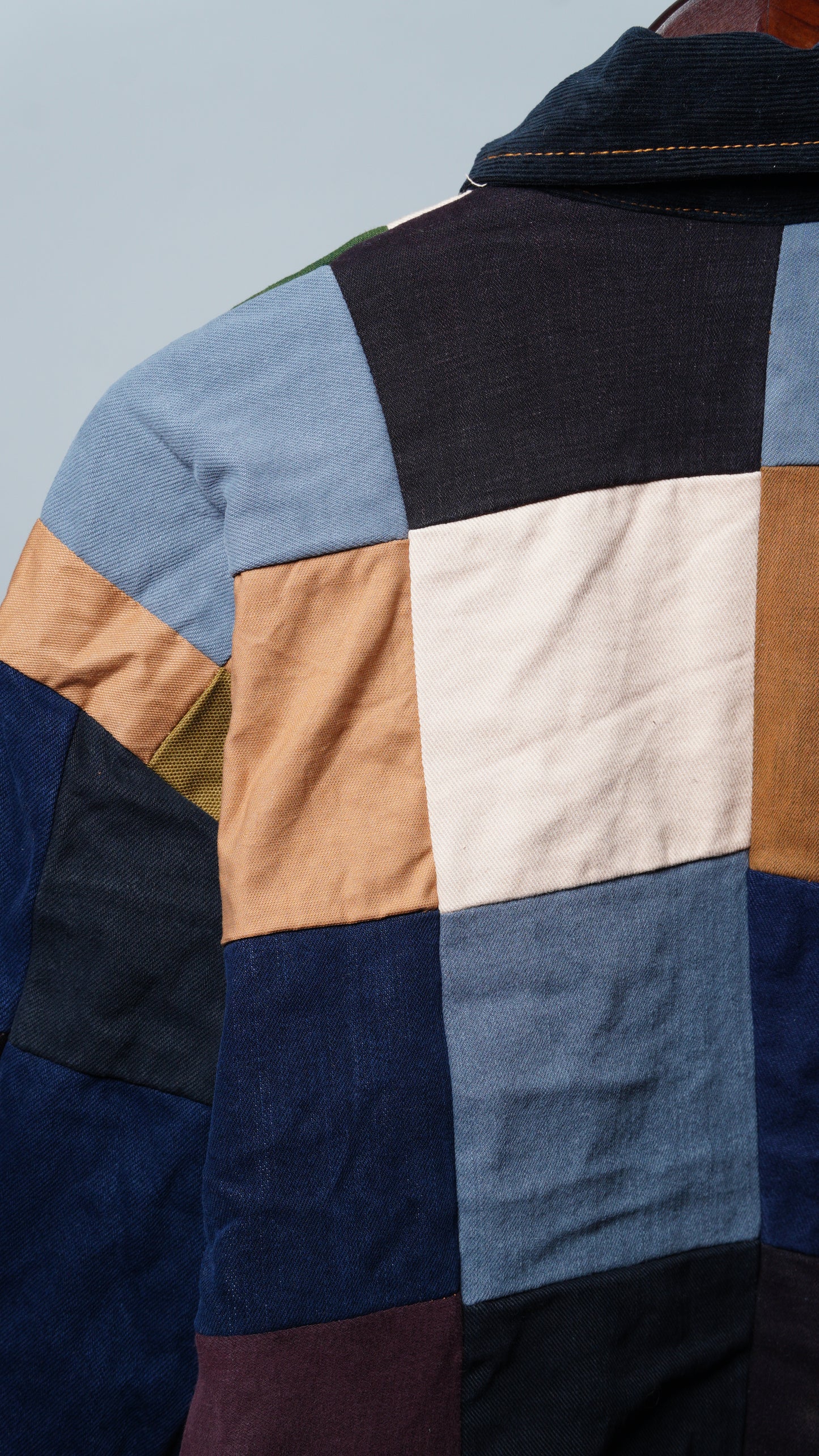 Upcycled Patchwork Jacket Size L