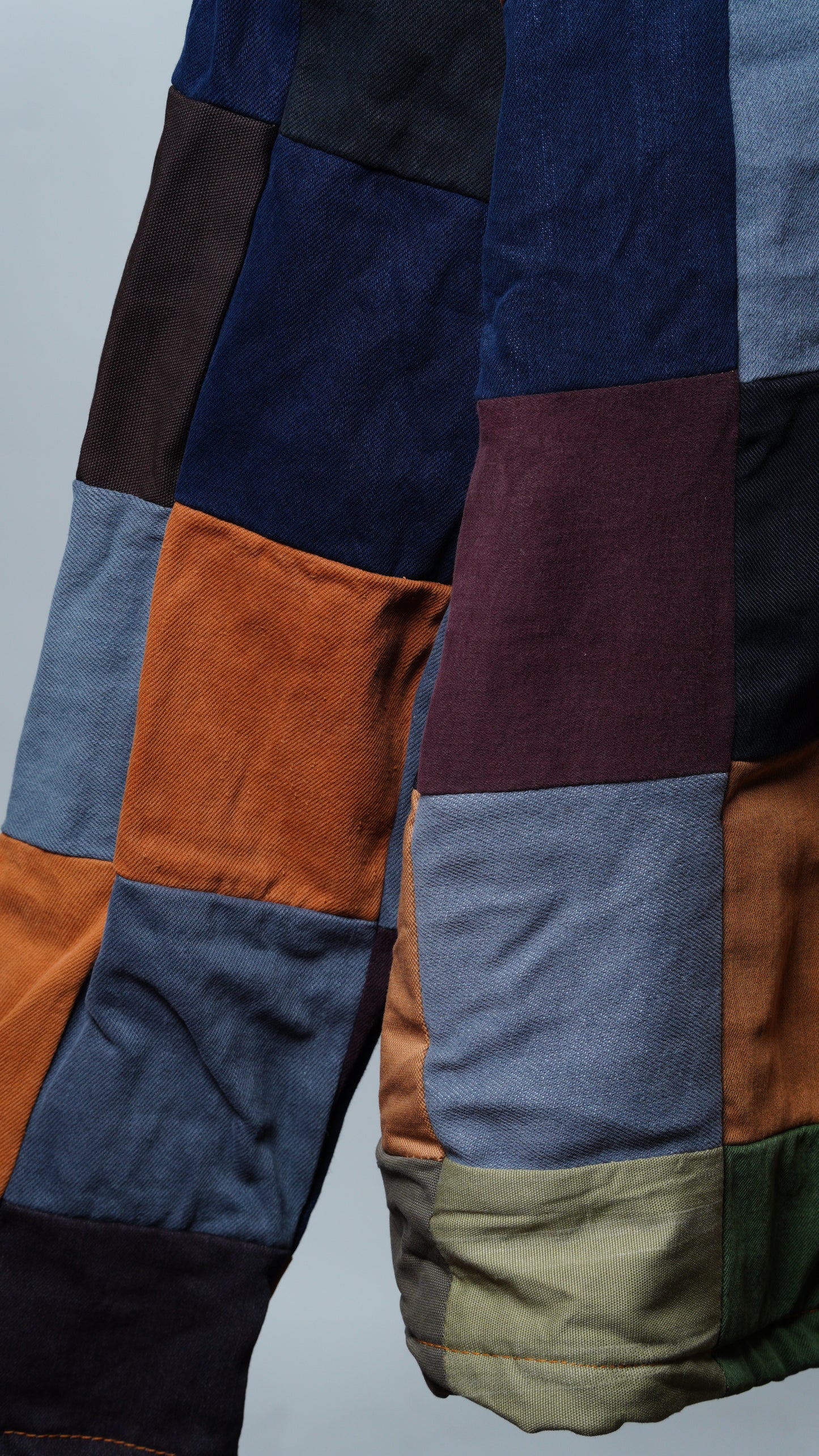 Upcycled Patchwork Jacket Size L