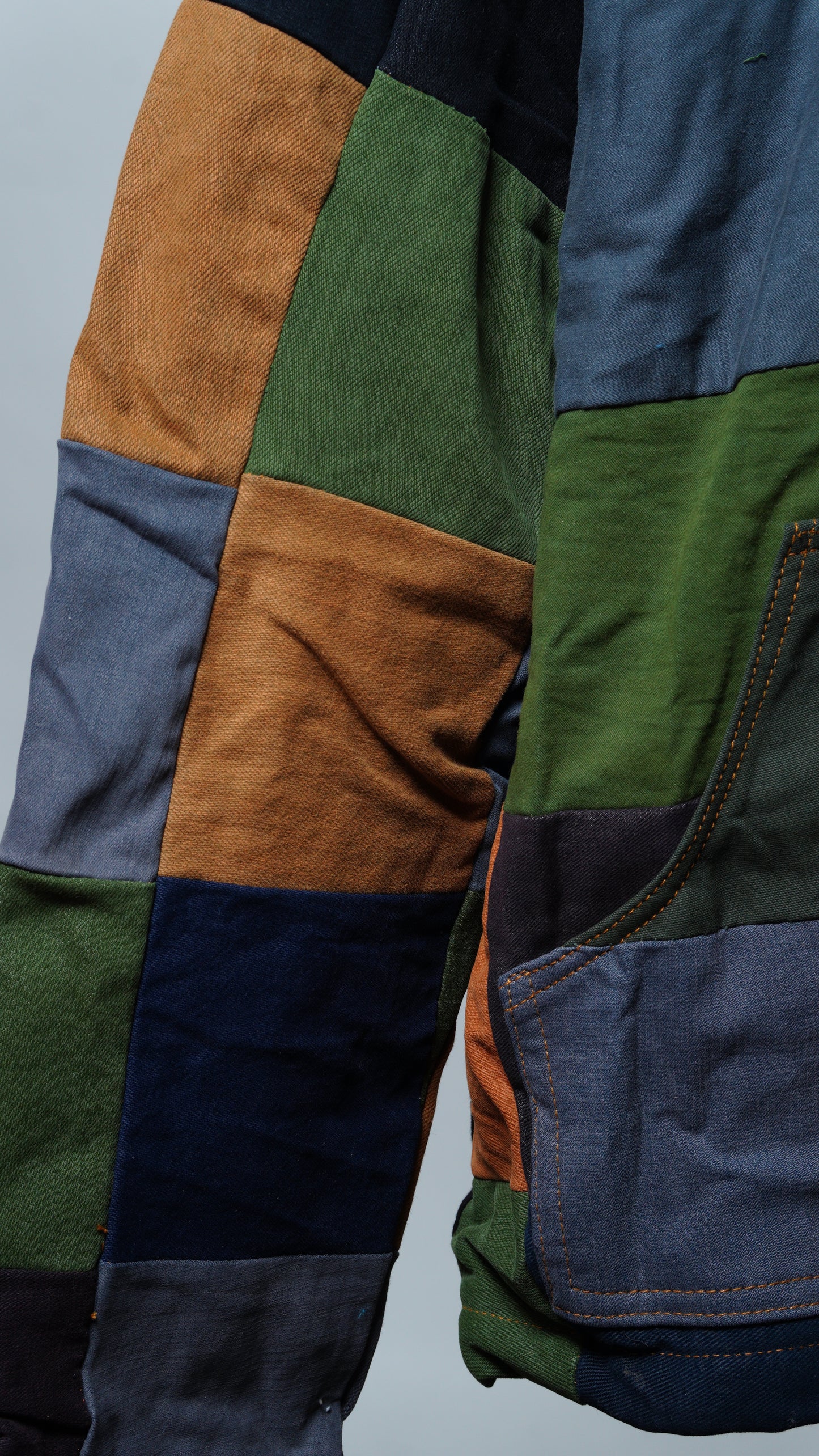 Upcycled Patchwork Jacket Size L