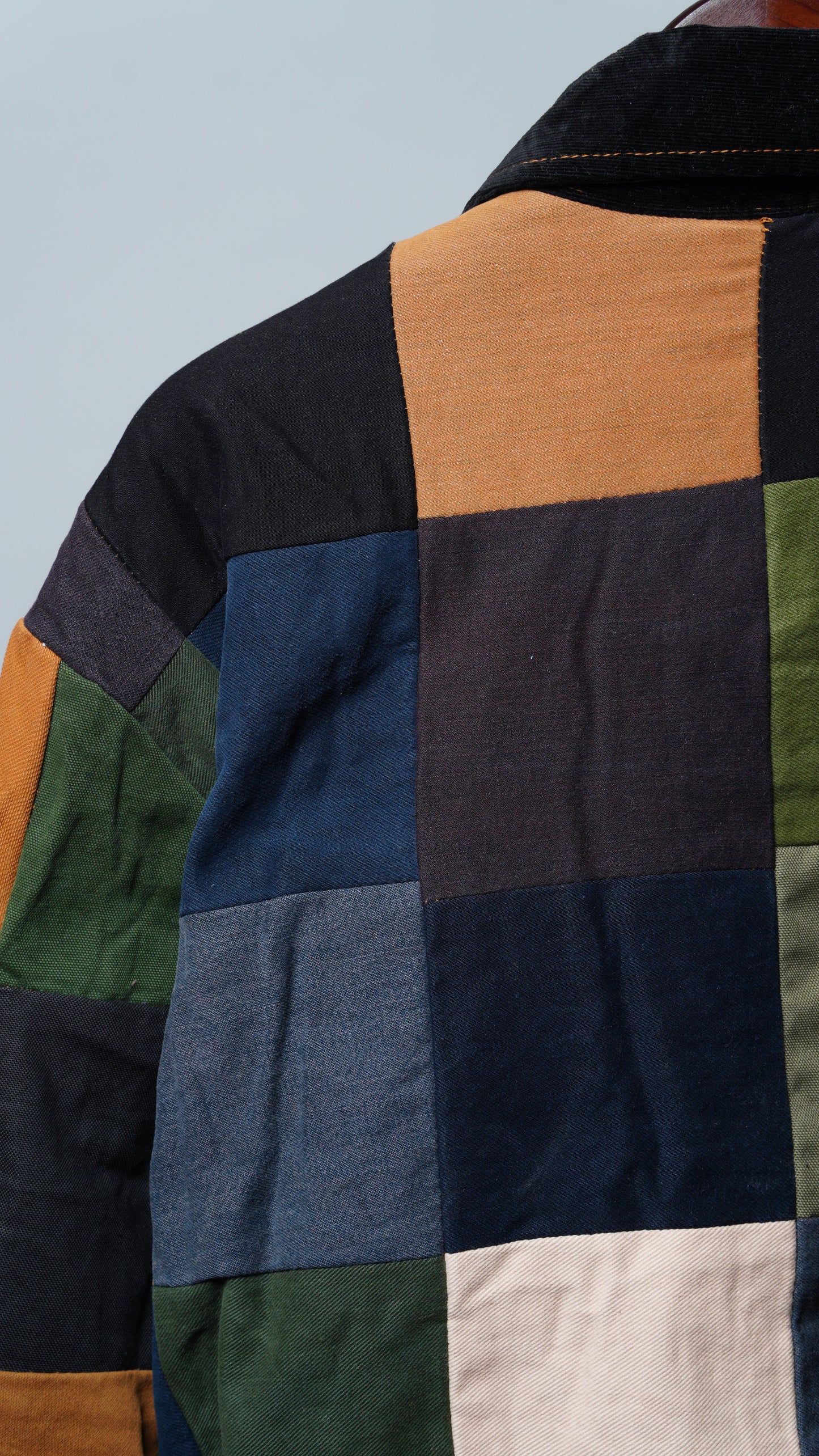 Upcycled Patchwork Jacket Size L