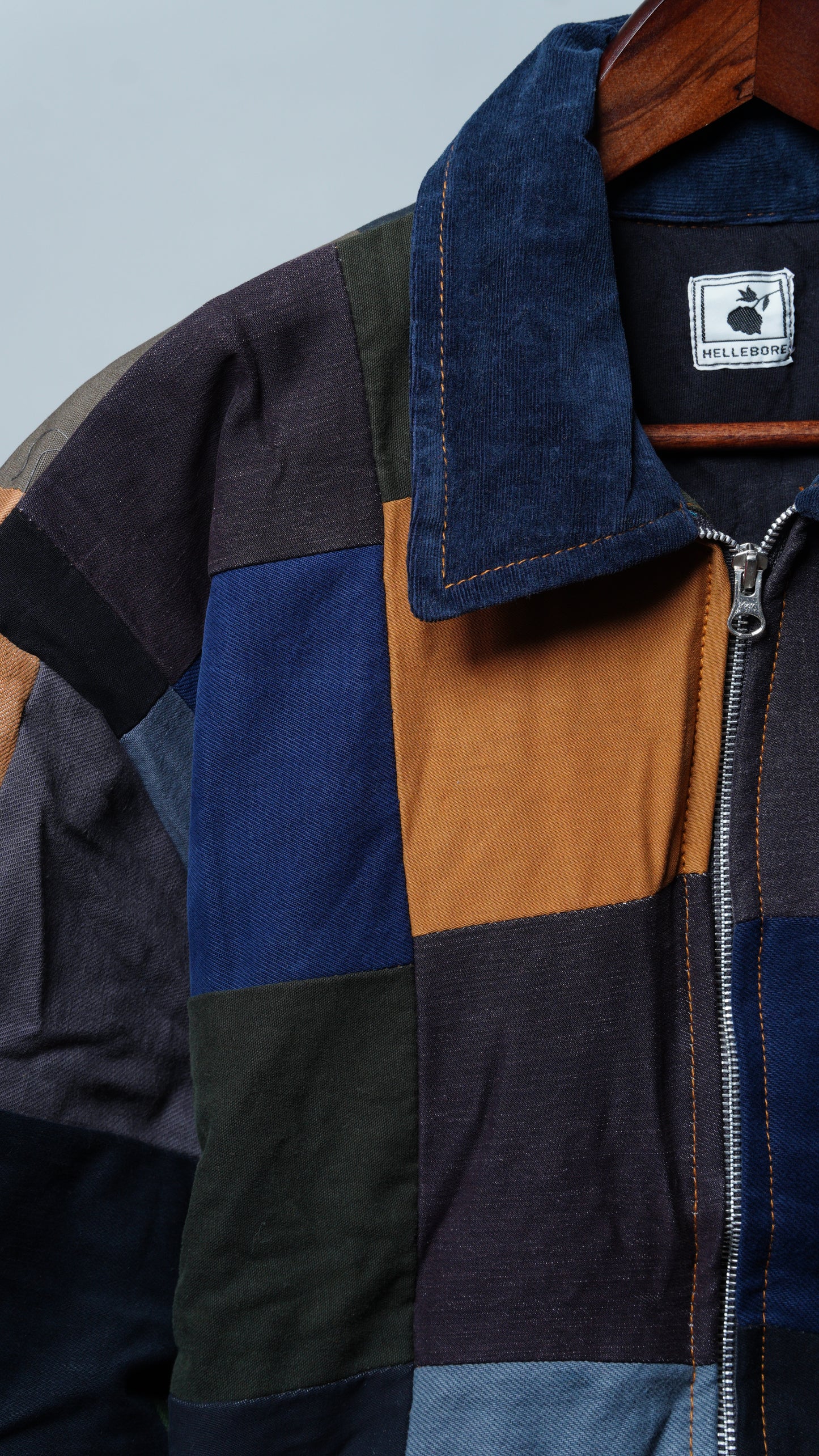 Upcycled Patchwork Jacket Size L