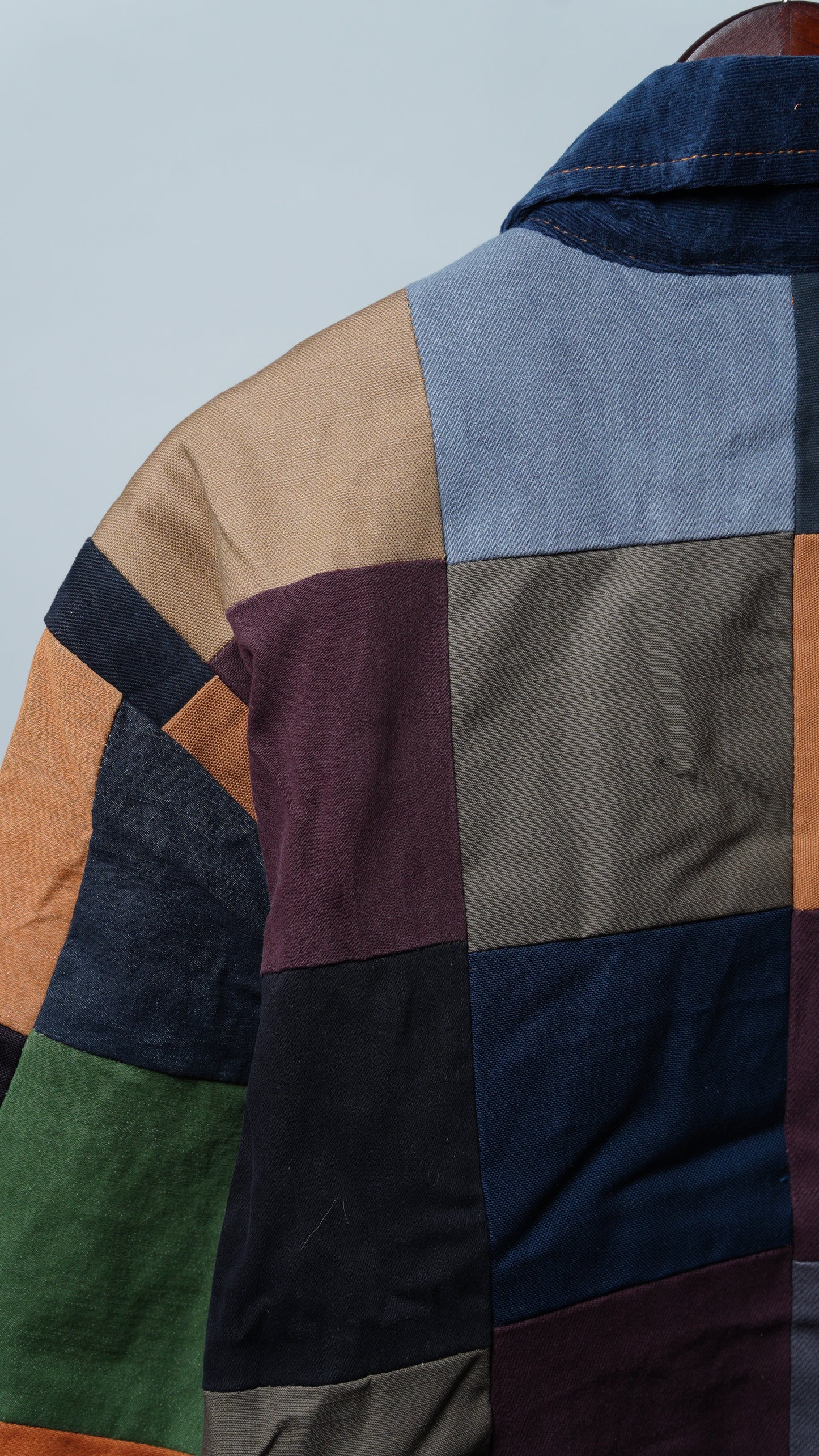 Upcycled Patchwork Jacket Size L