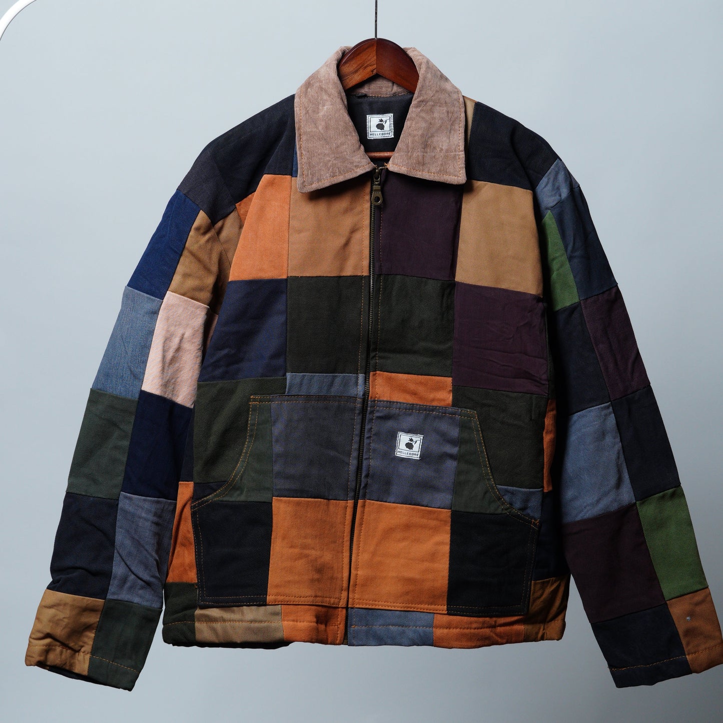 Upcycled Patchwork Jacket Size L