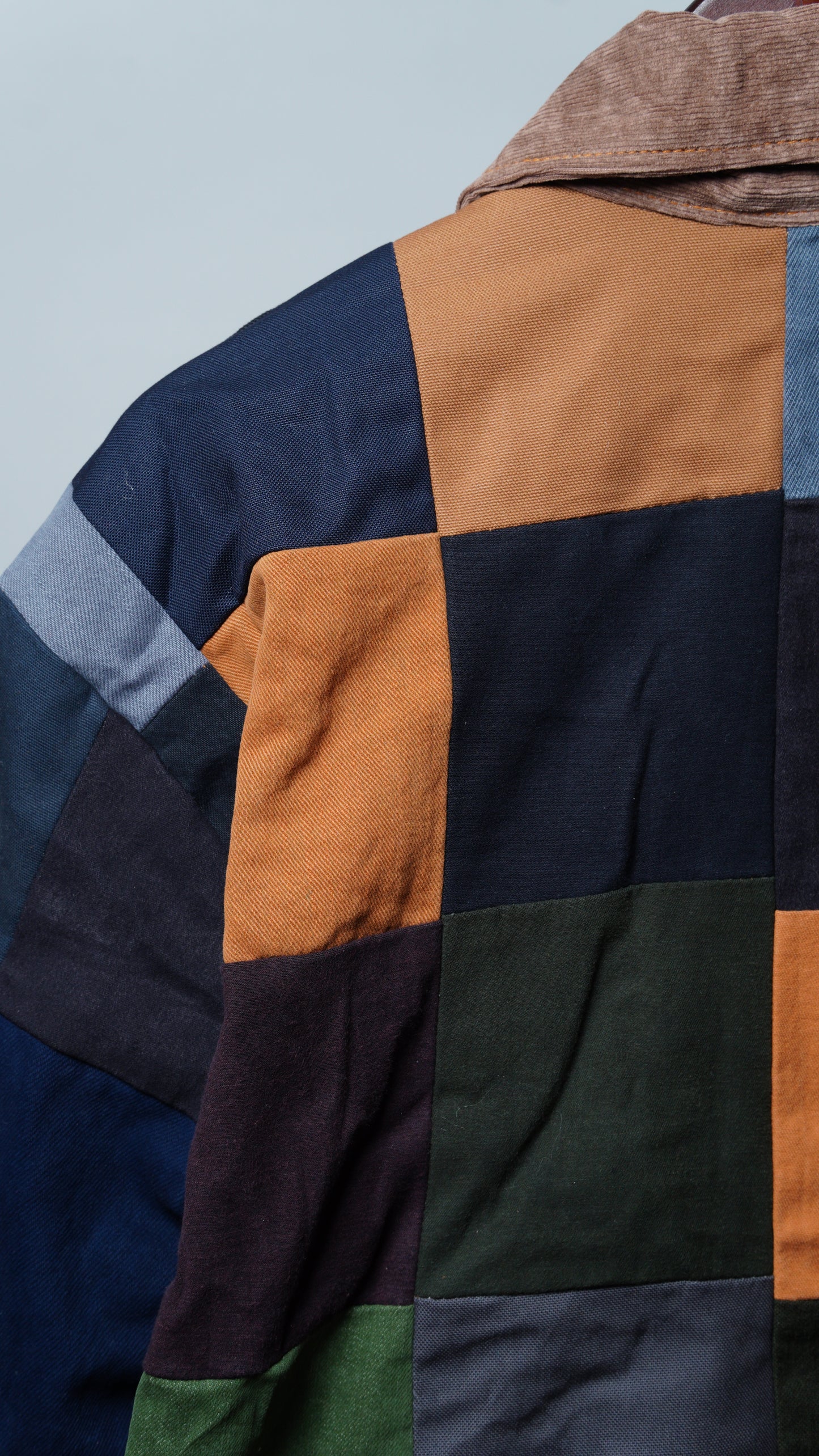 Upcycled Patchwork Jacket Size L