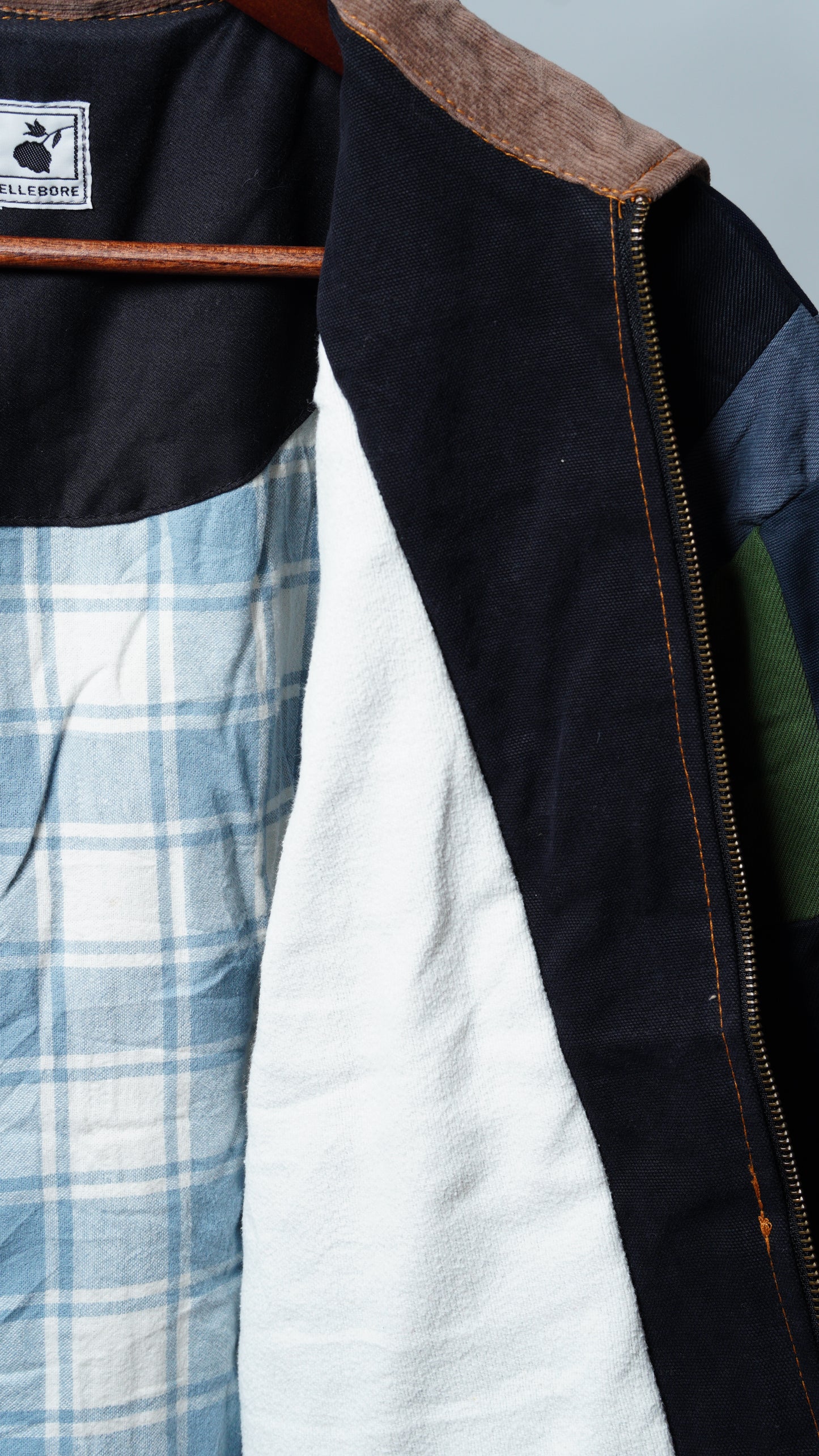 Upcycled Patchwork Jacket Size L