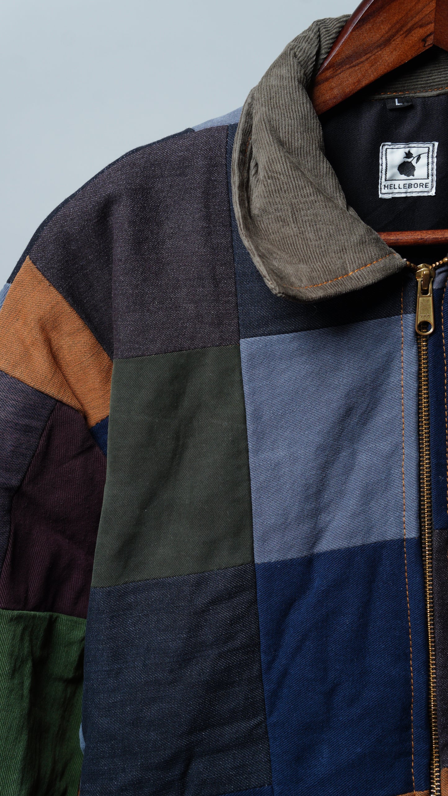 Upcycled Patchwork Jacket Size L