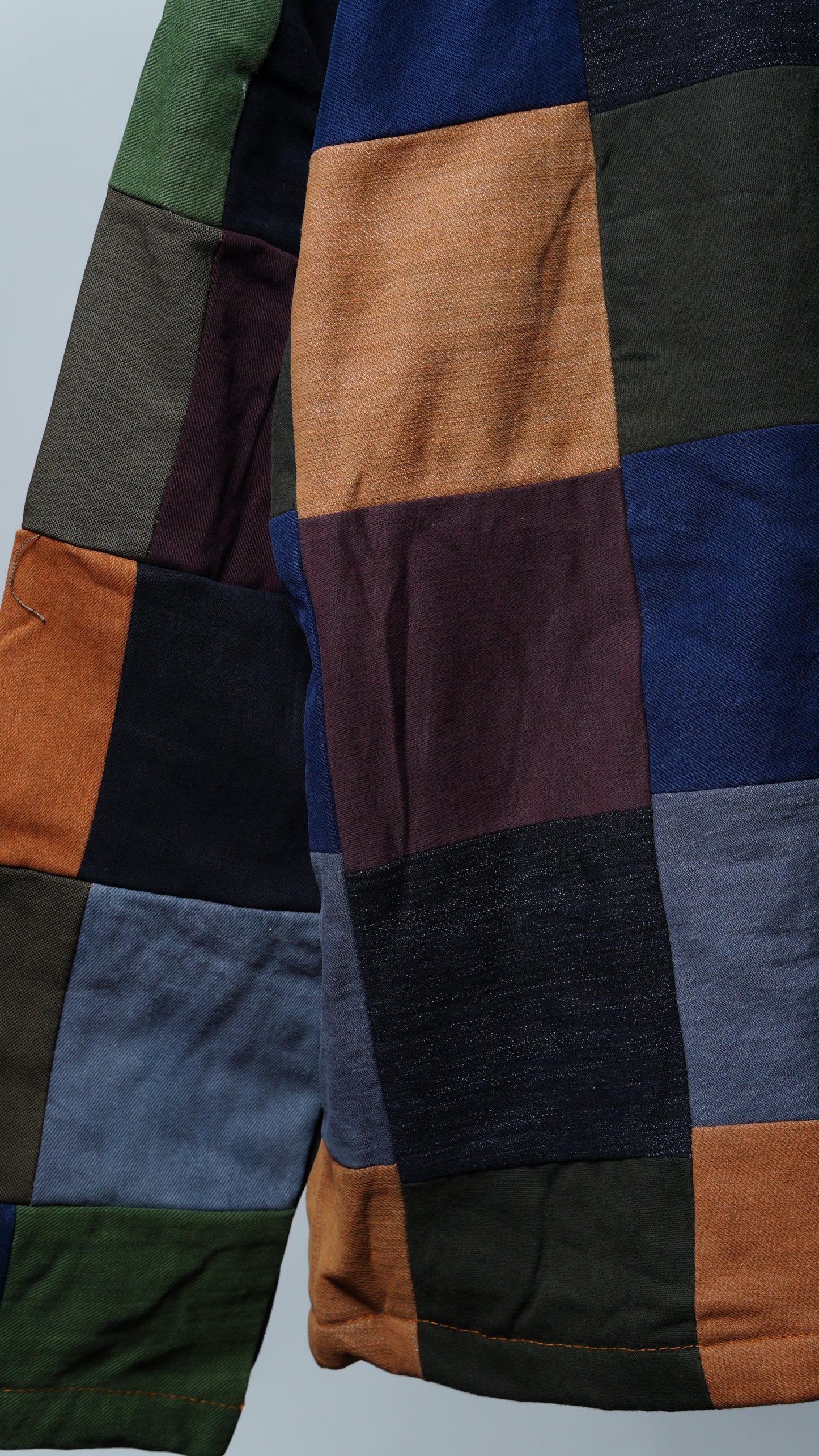 Upcycled Patchwork Jacket Size L