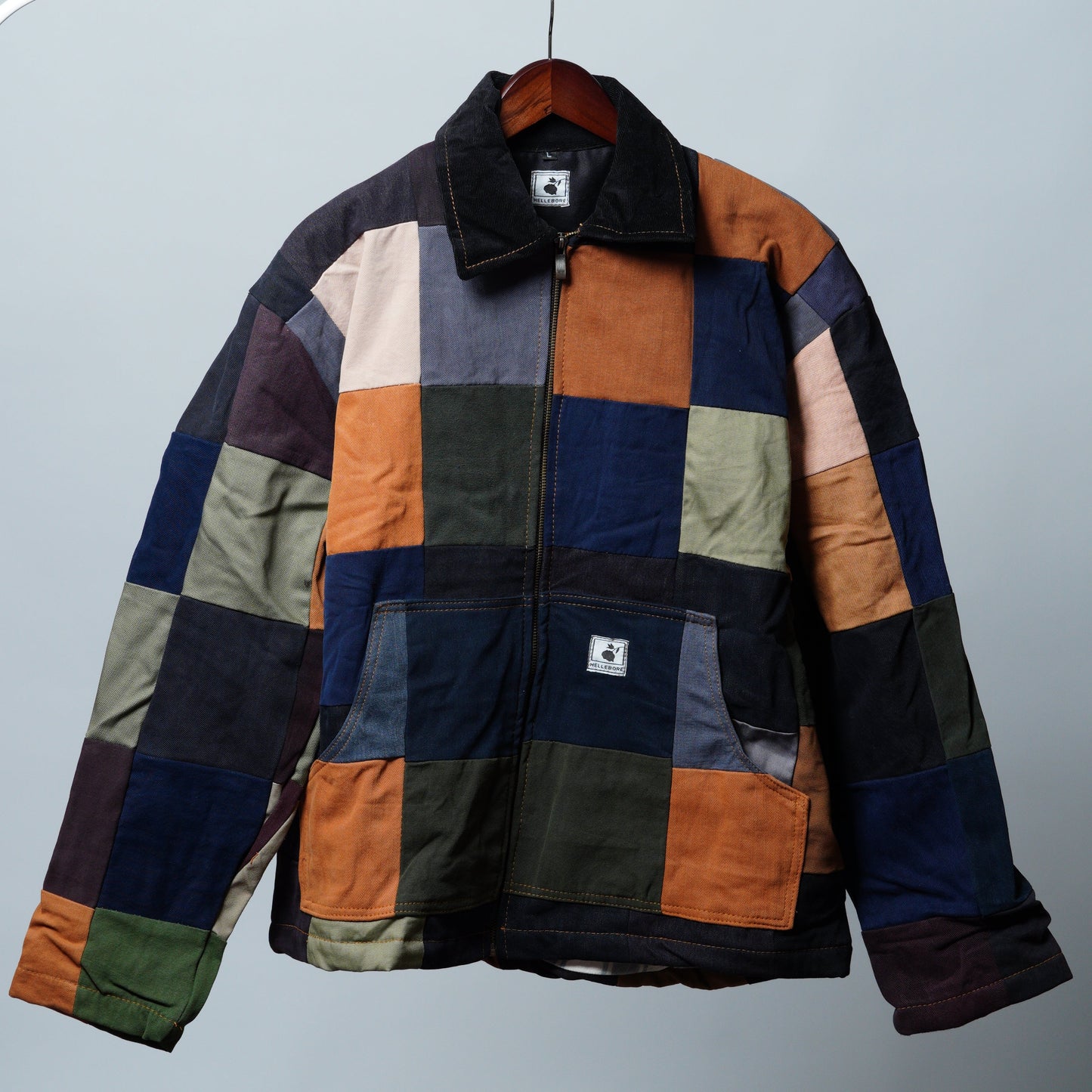 Upcycled Patchwork Jacket Size L