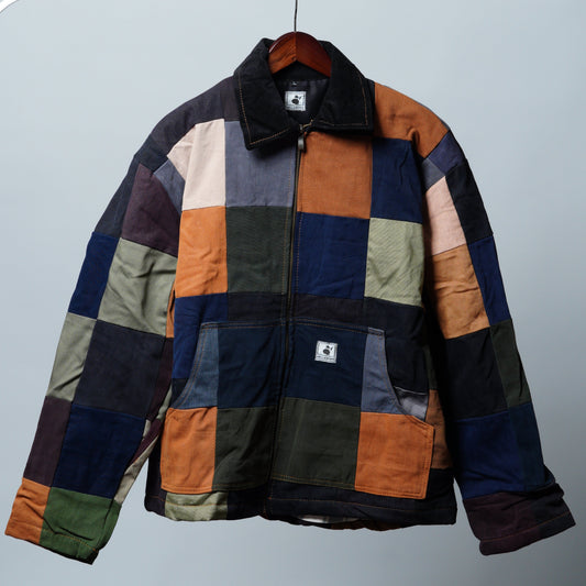 Upcycled Patchwork Jacket Size L