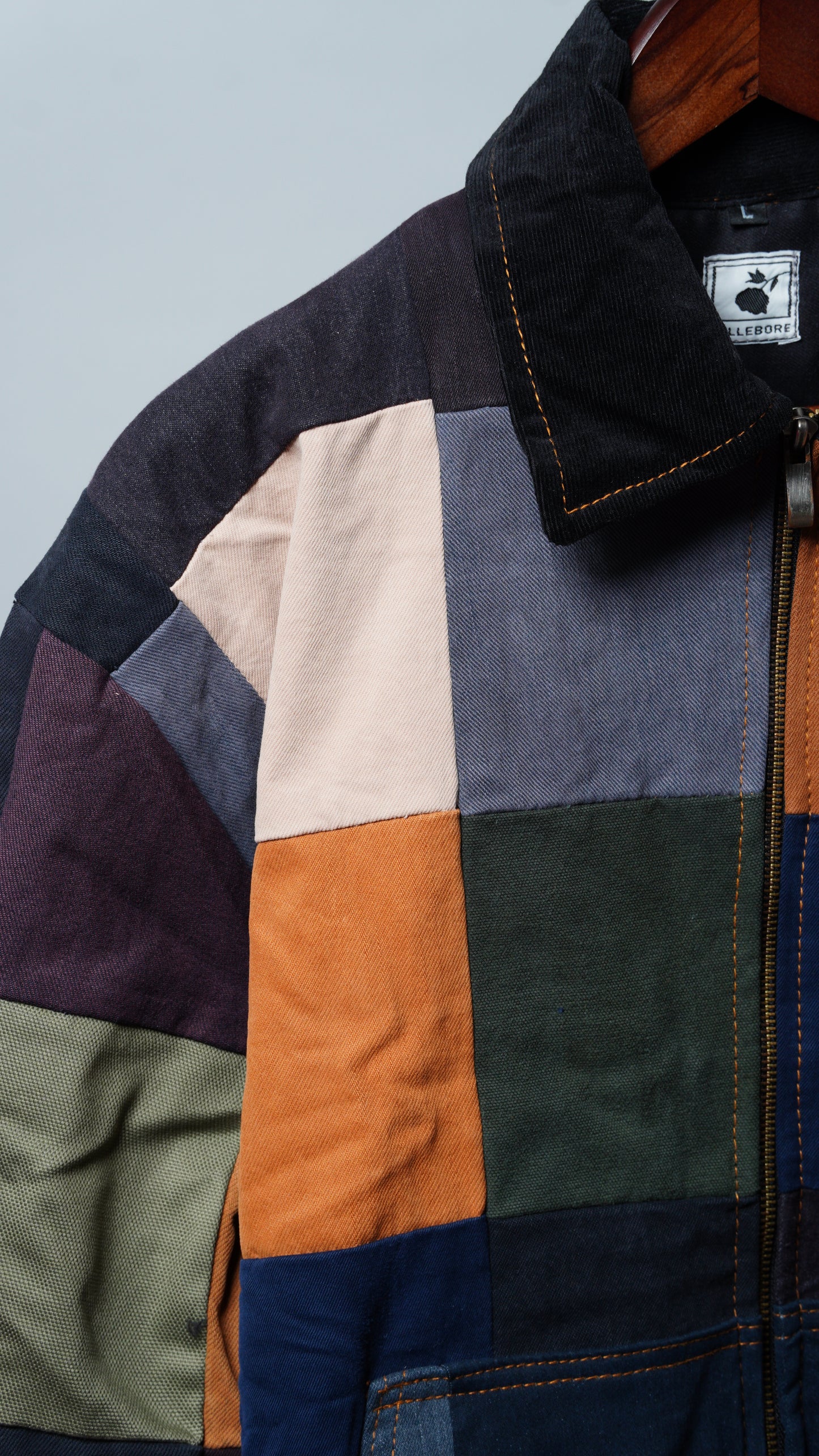 Upcycled Patchwork Jacket Size L