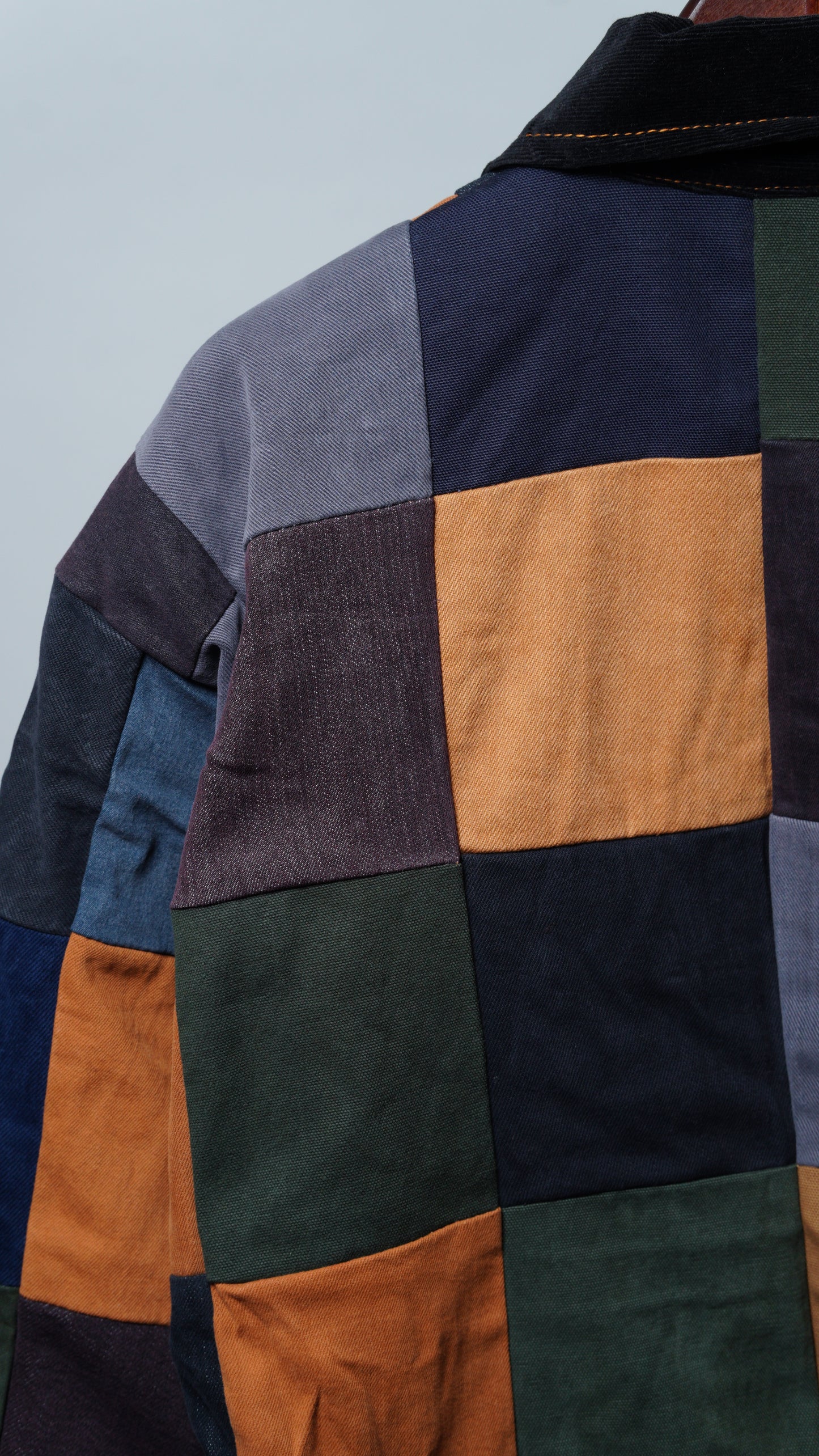 Upcycled Patchwork Jacket Size L