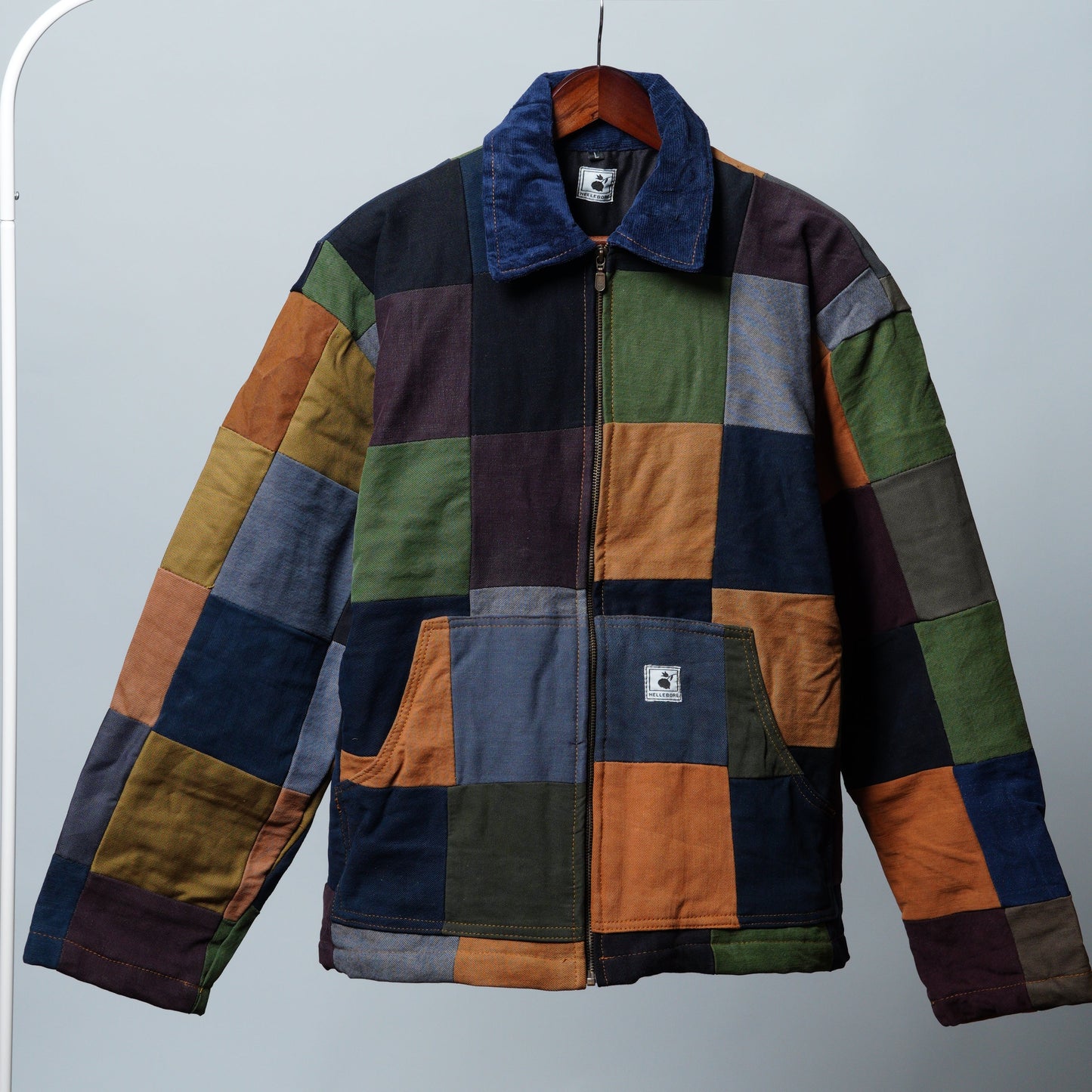 Upcycled Patchwork Jacket Size L