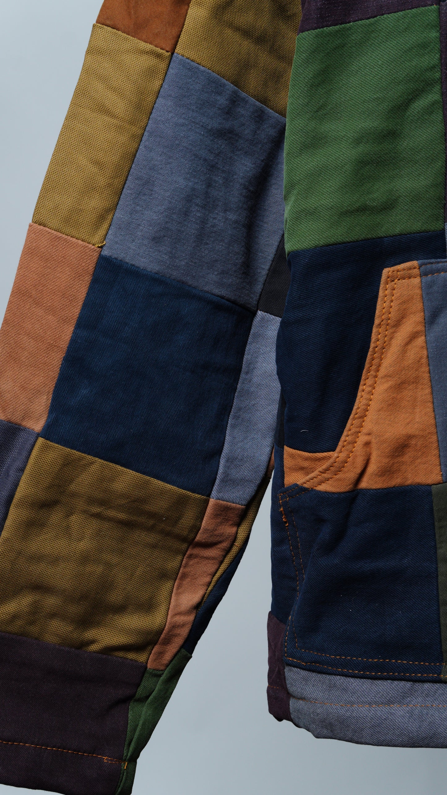 Upcycled Patchwork Jacket Size L