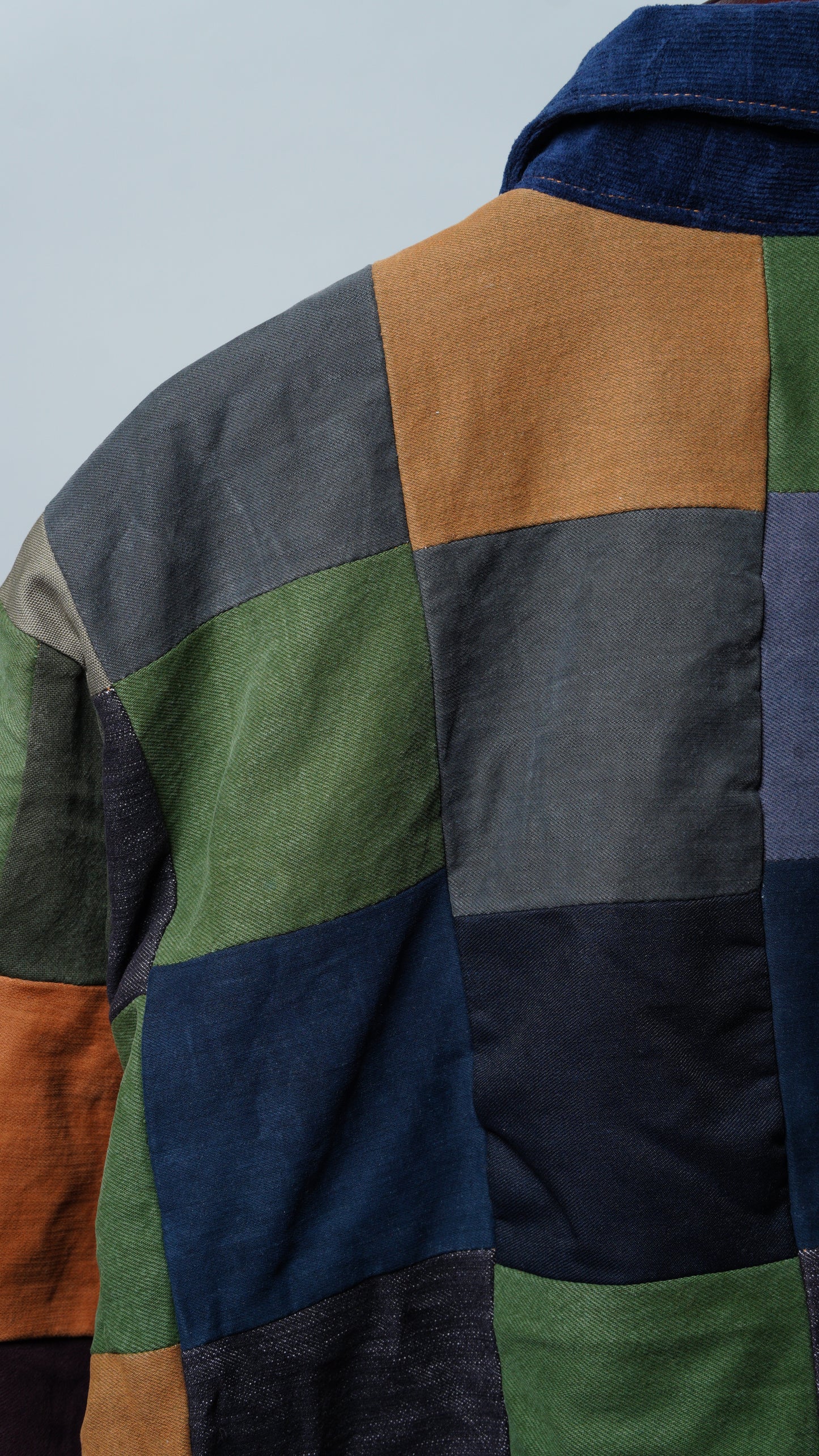 Upcycled Patchwork Jacket Size L