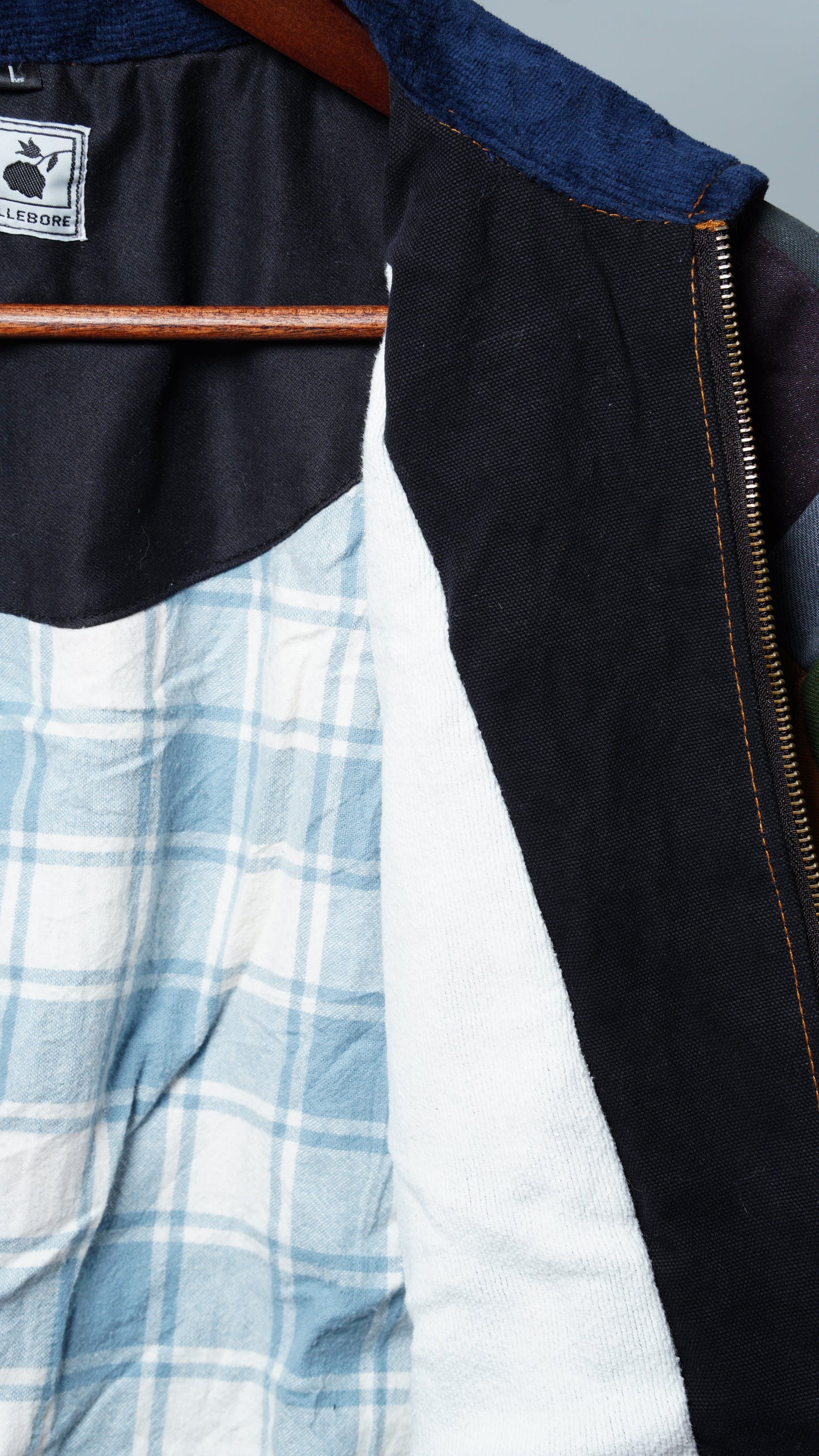 Upcycled Patchwork Jacket Size L