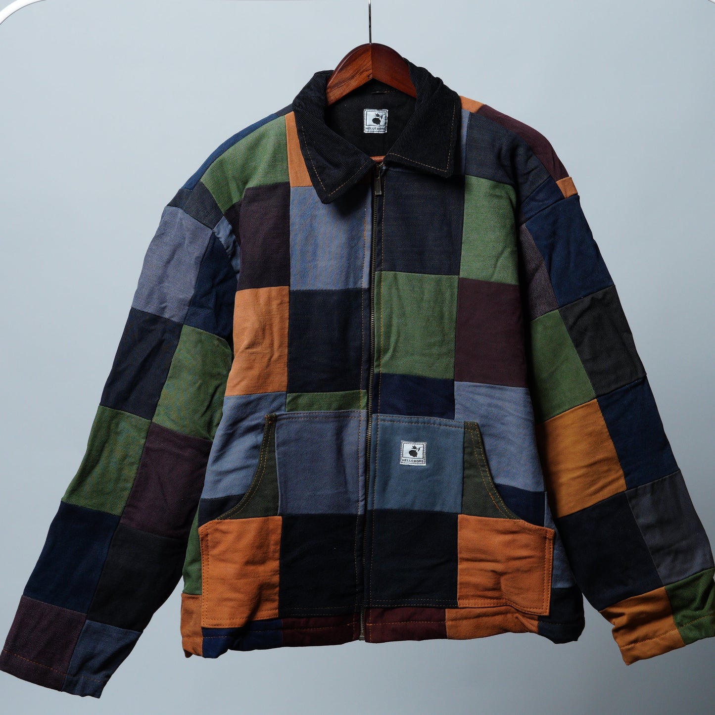 Upcycled Patchwork Jacket Size L