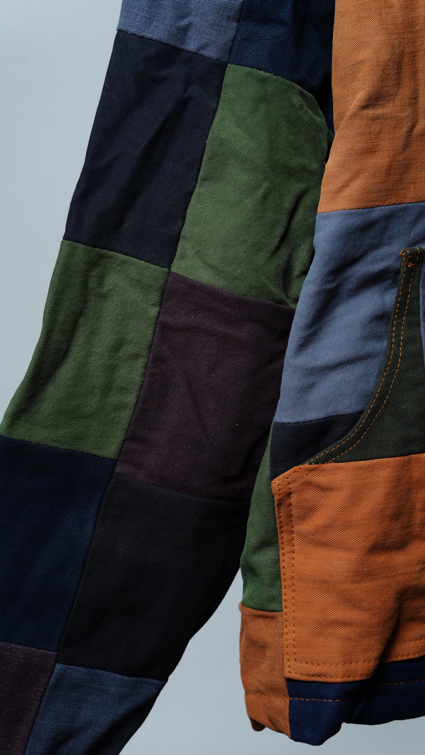 Upcycled Patchwork Jacket Size L