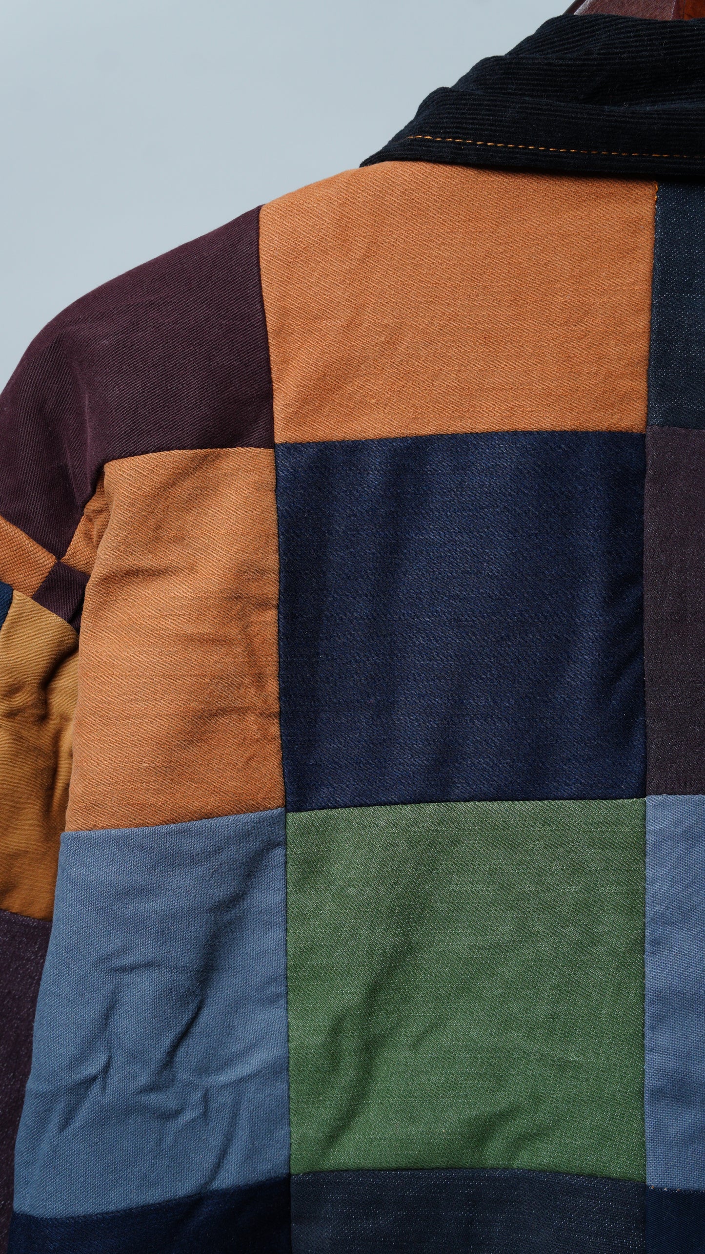 Upcycled Patchwork Jacket Size L