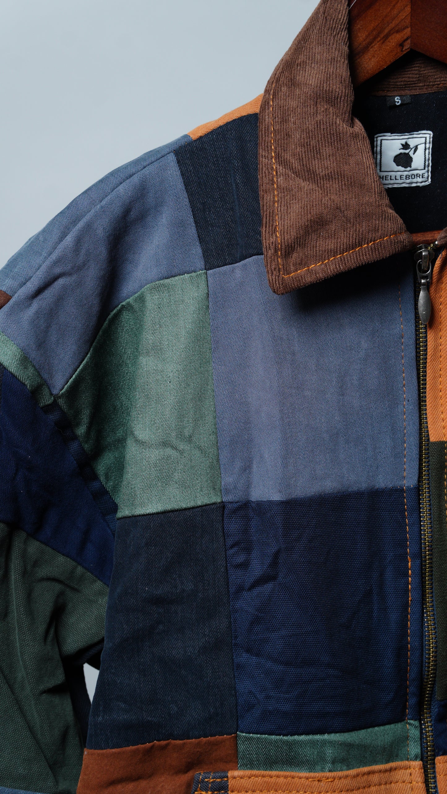 Upcycled Patchwork Jacket Size S