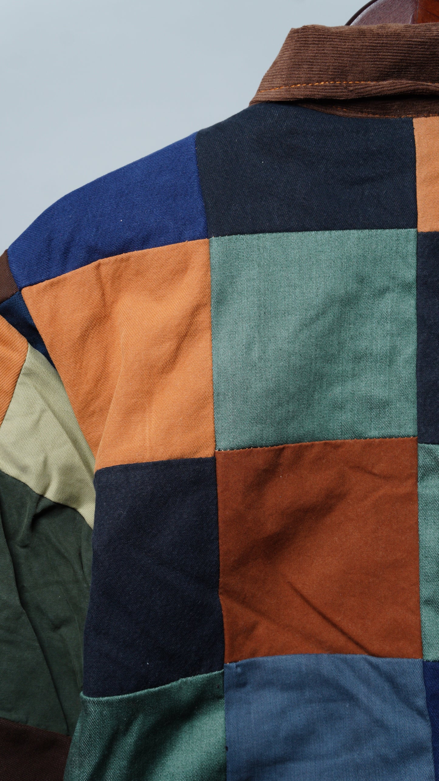 Upcycled Patchwork Jacket Size S