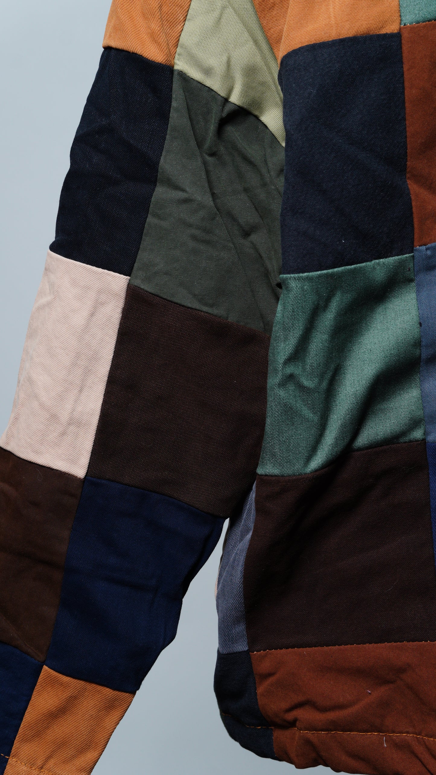 Upcycled Patchwork Jacket Size S