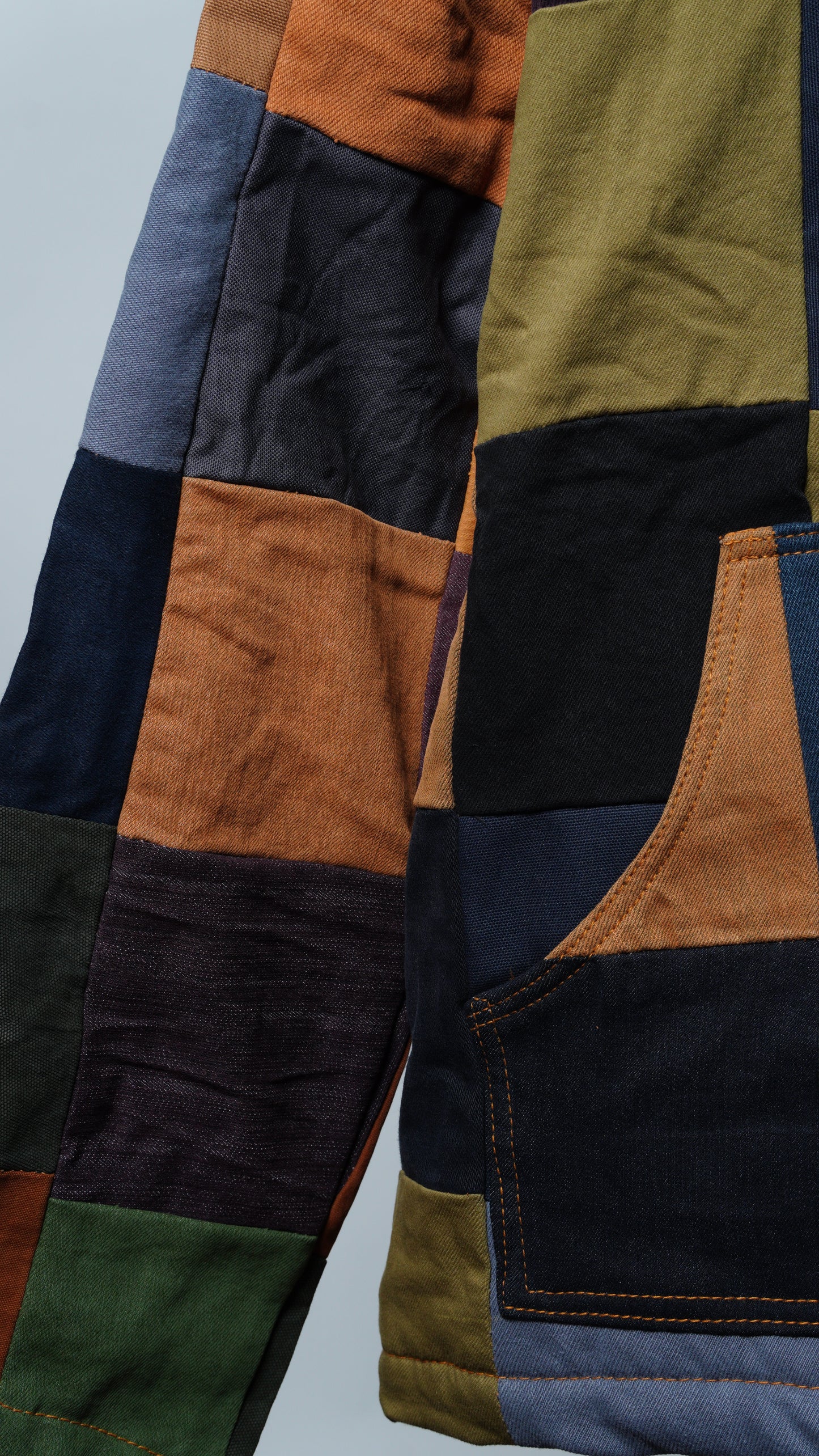 Upcycled Patchwork Jacket Size L