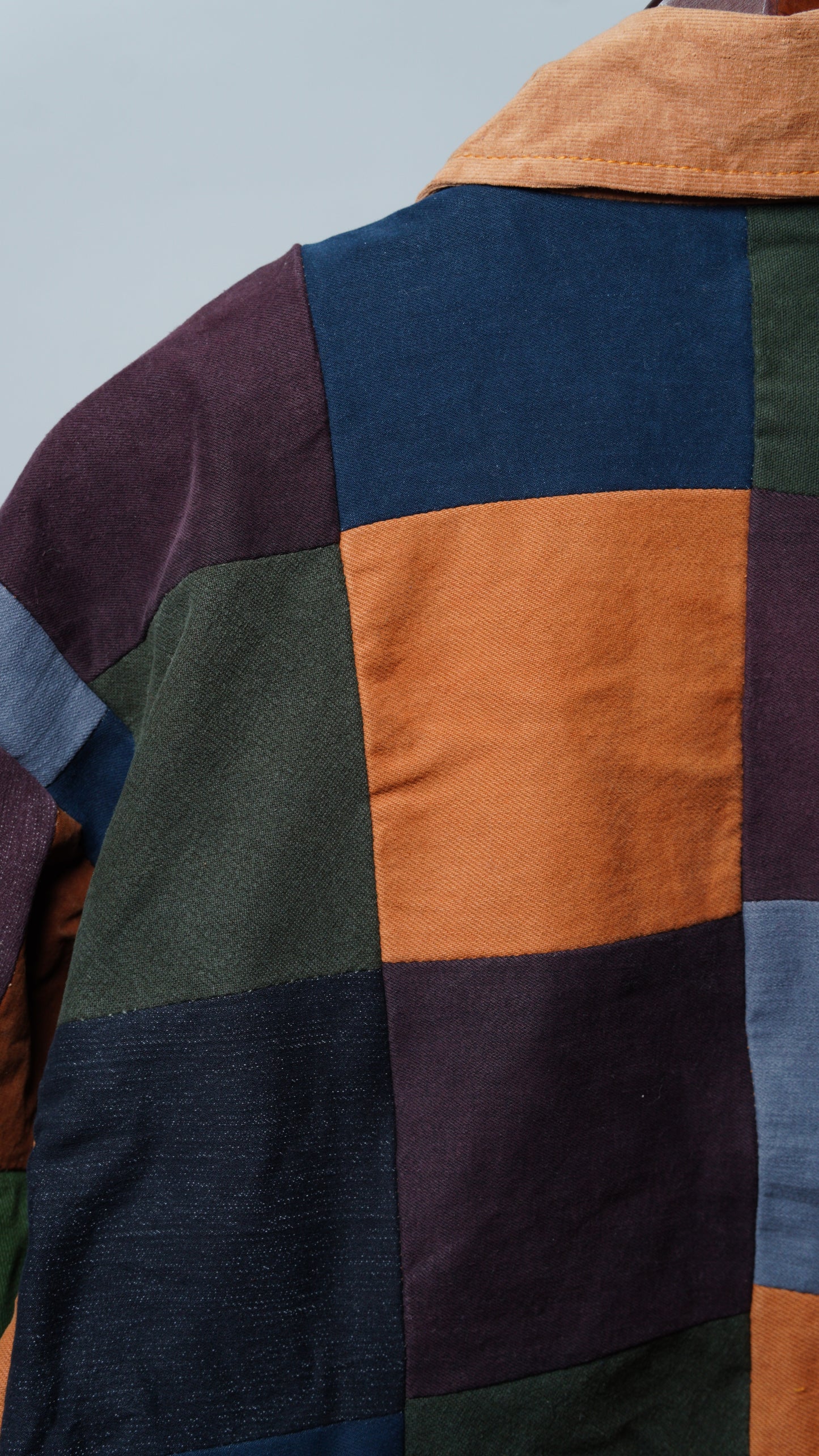 Upcycled Patchwork Jacket Size L