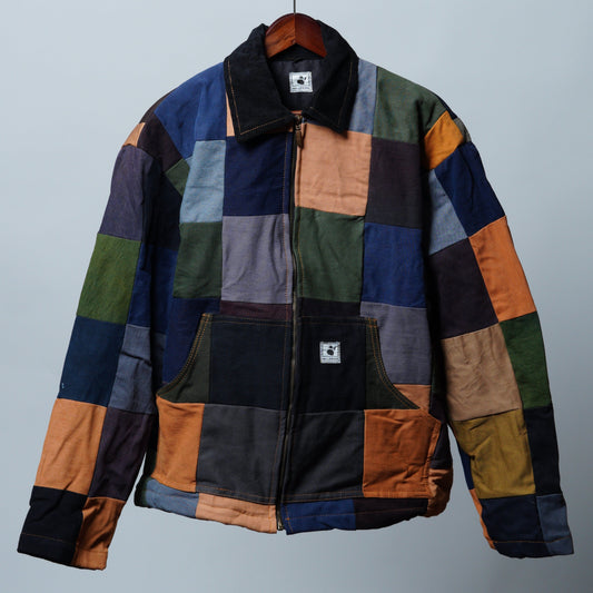 Upcycled Patchwork Jacket Size L