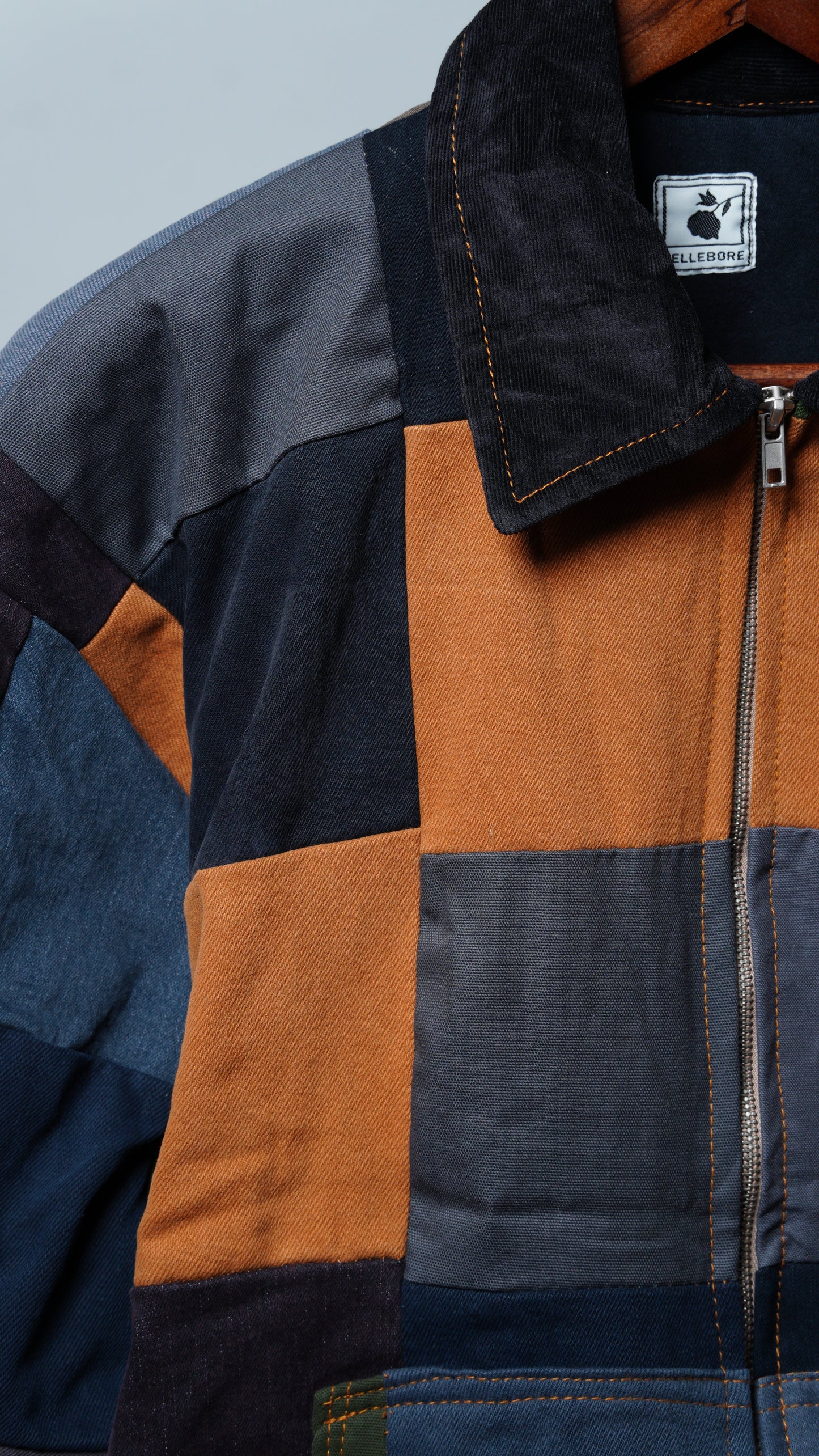 Upcycled Patchwork Jacket Size L