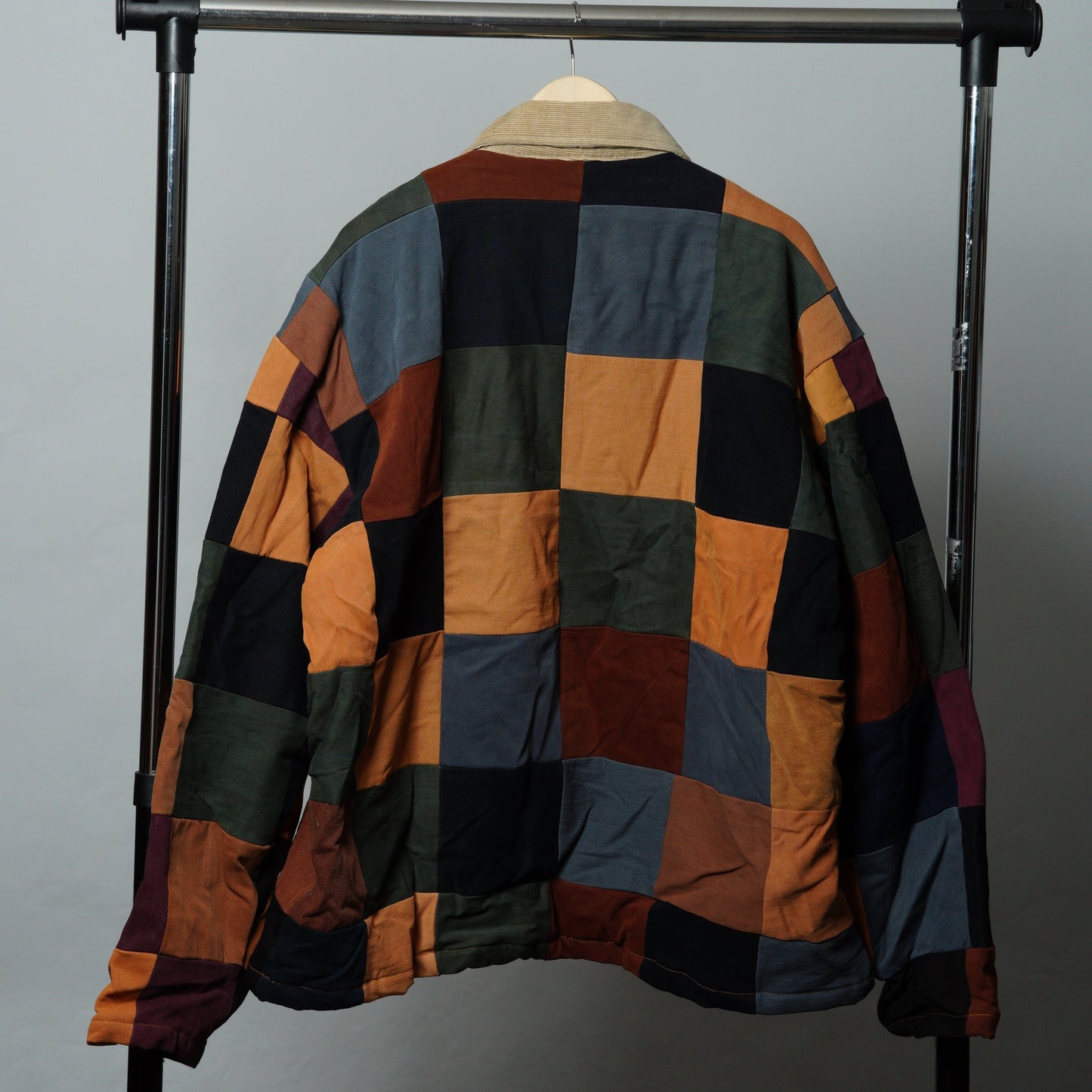 Upcycled Patchwork Jacket Size XXL