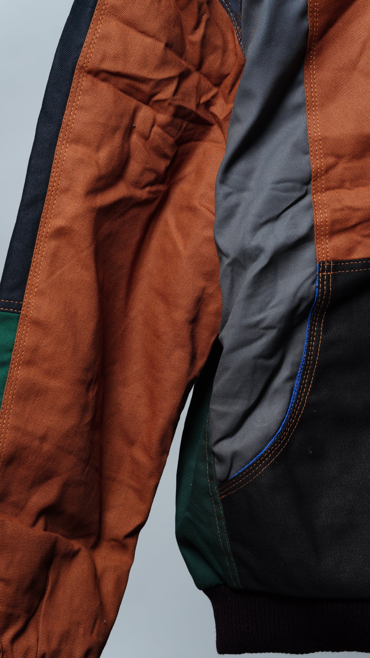 Workwear Colorblock Hooded Jacket Size XL