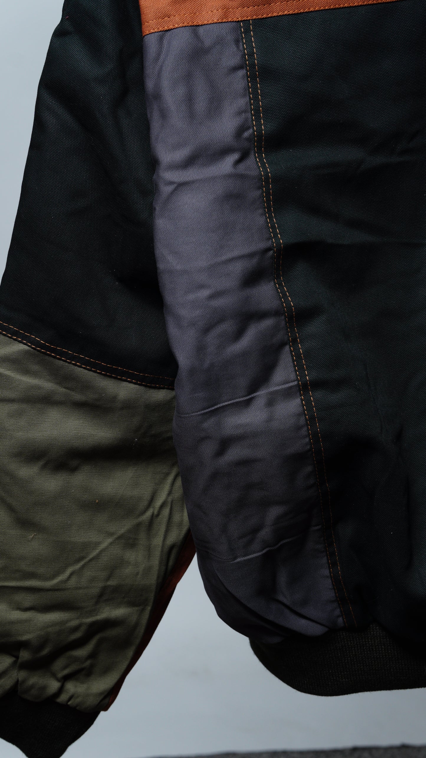 Workwear Colorblock Hooded Jacket Size 2XL