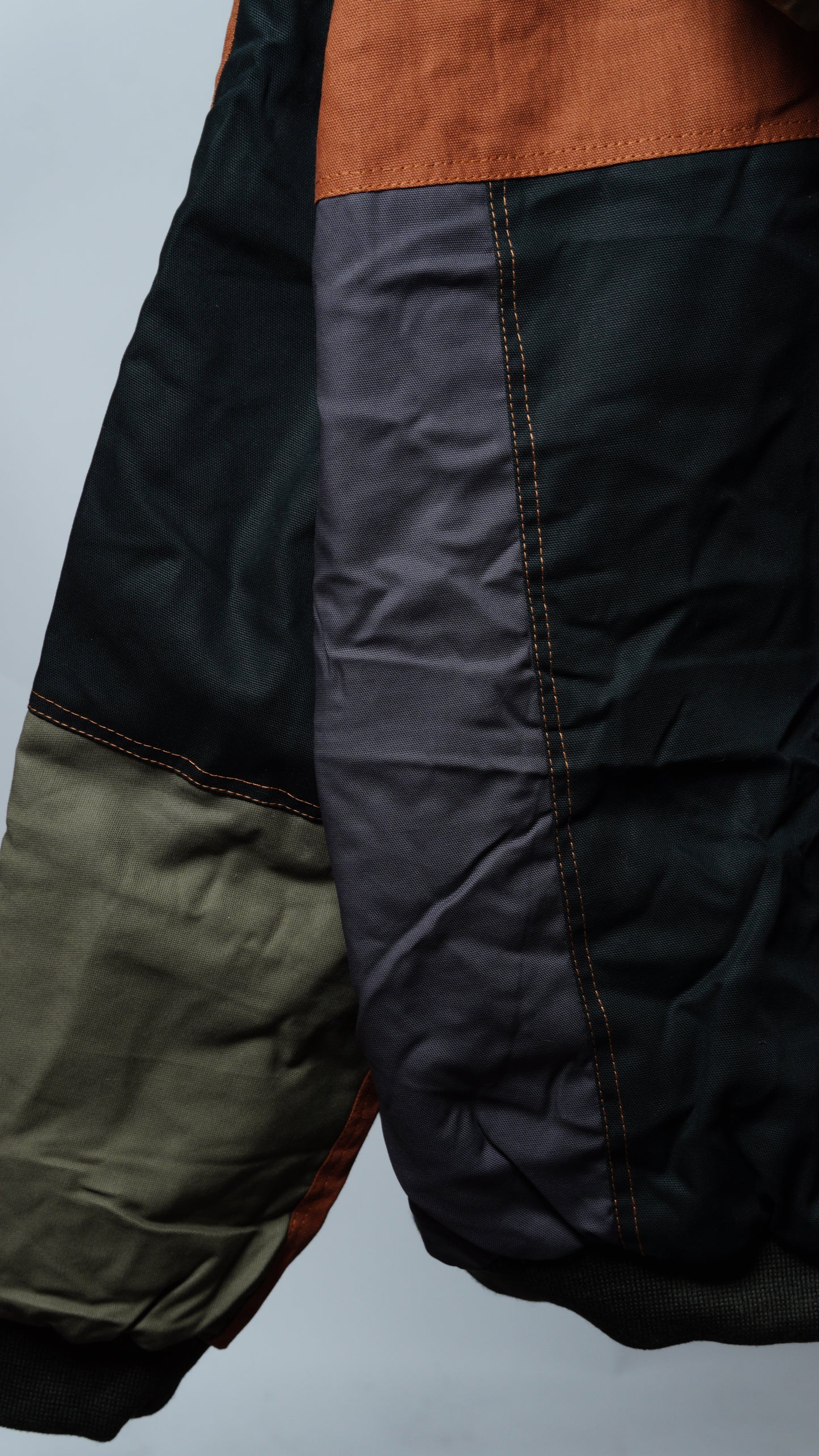 Workwear Colorblock Hooded Jacket Size 2XL