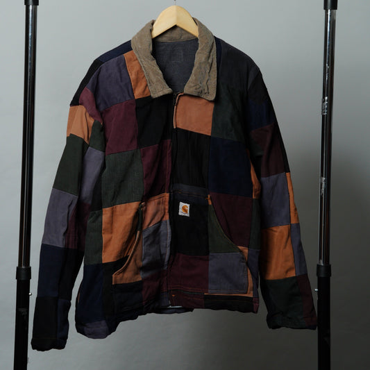 Upcycled Patchwork Jacket Size M