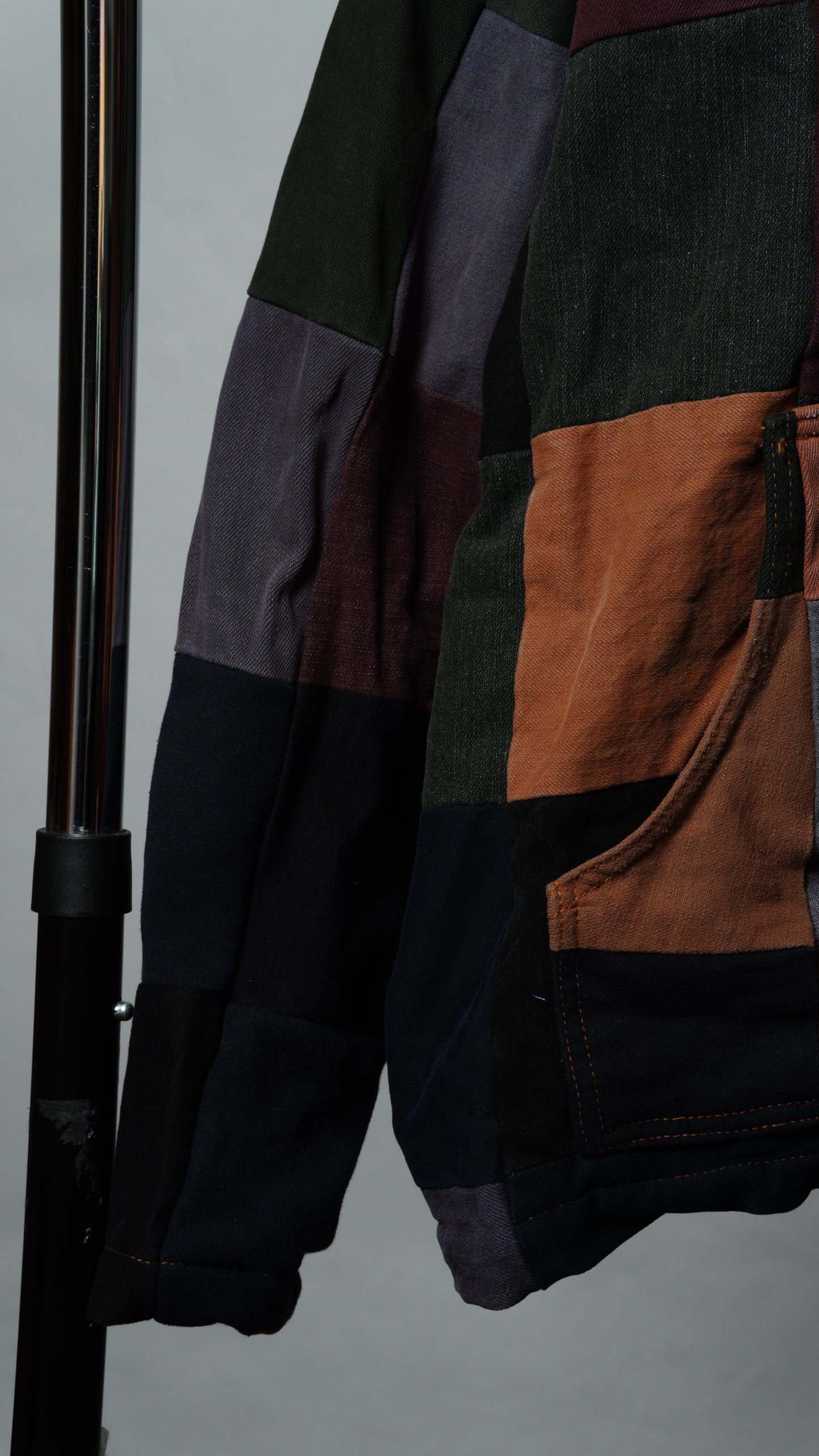 Upcycled Patchwork Jacket Size M